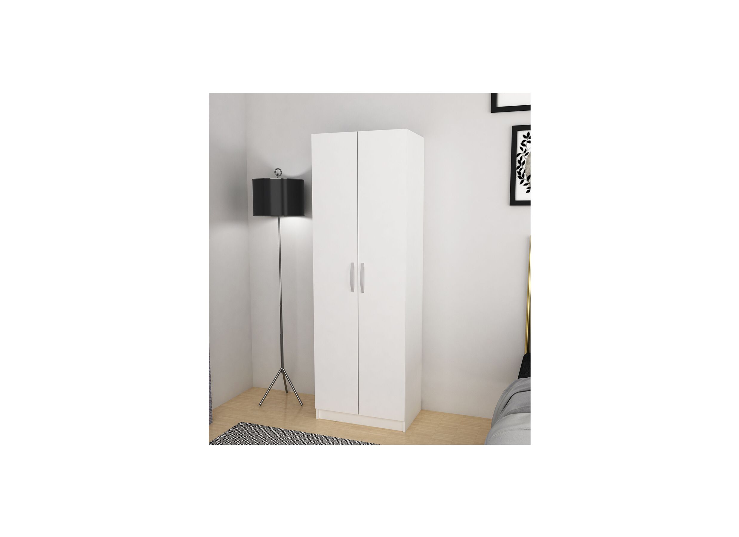 Opbergkast 60cm - decor - snow white