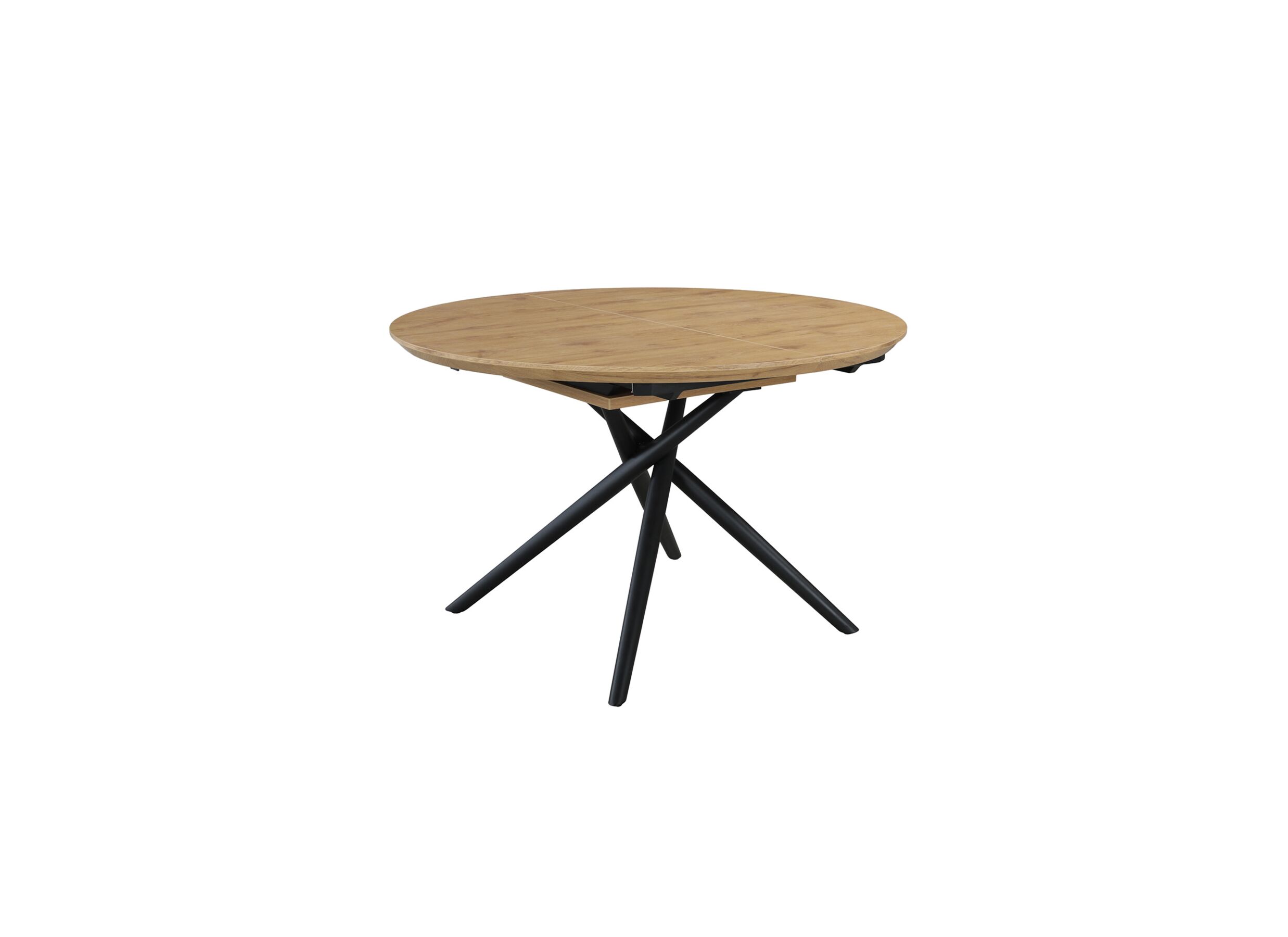 Ronde tafel Oye 120/160x120cm - decor - eik - Table ronde Oye 120/160x120cm - décor - chêne