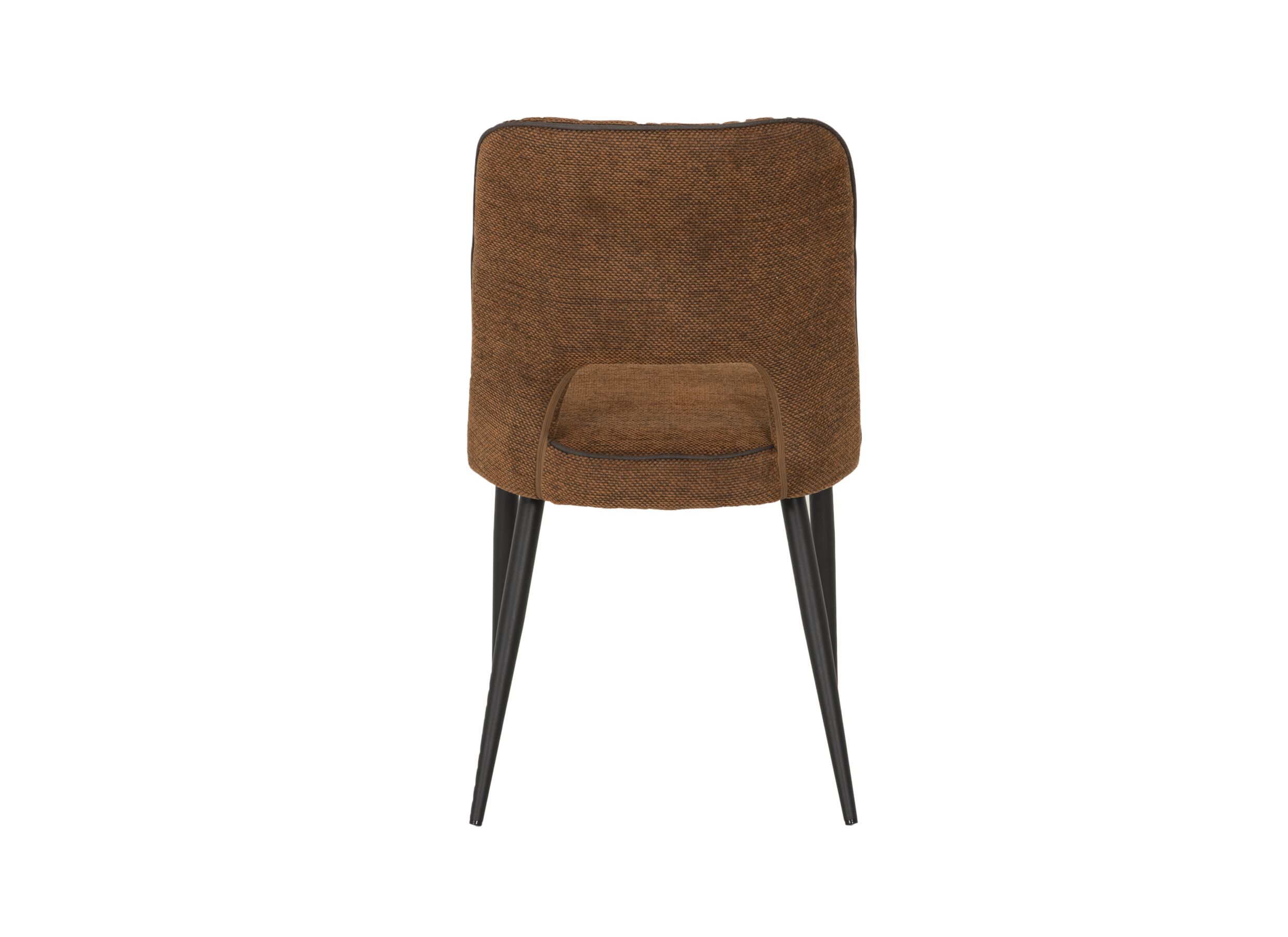 Chaise 50x50x90cm - tissu - cuivre