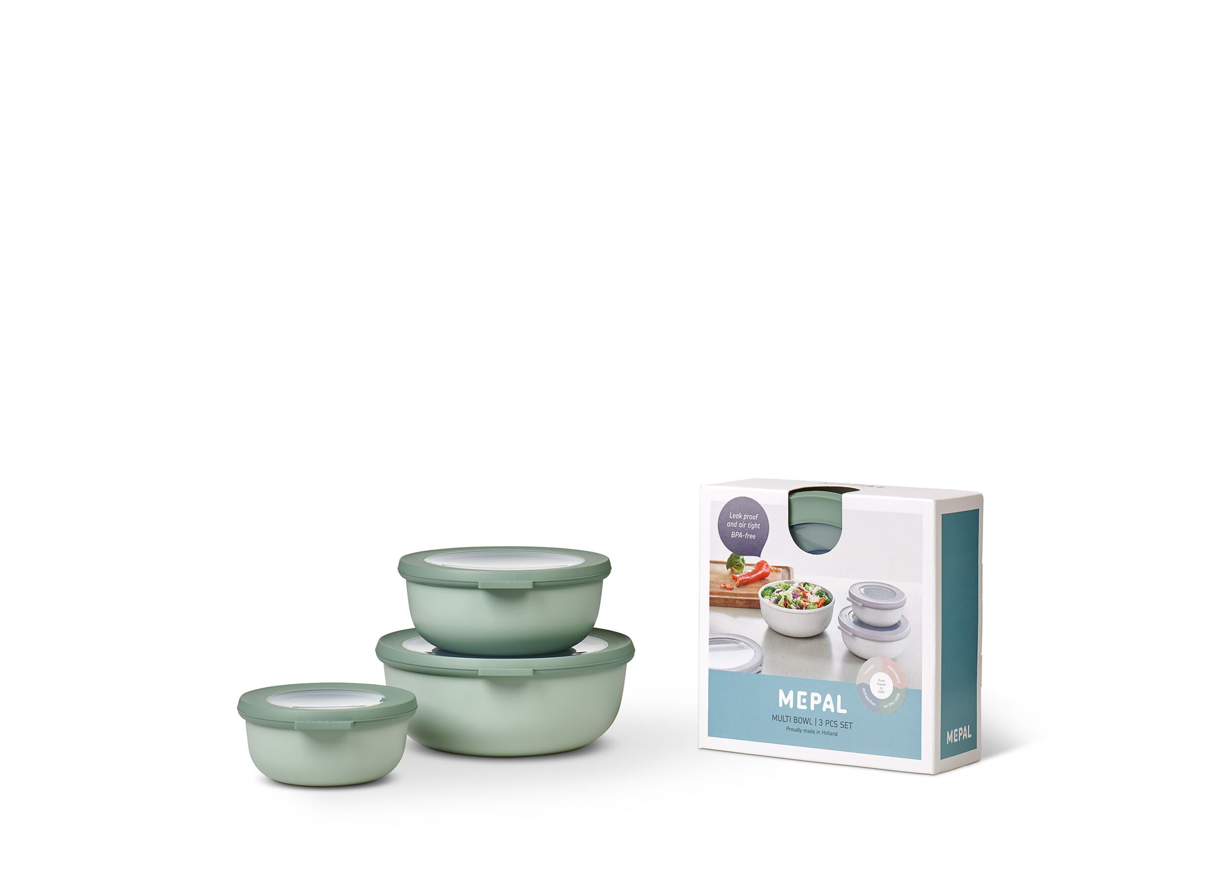 Bewaardoos Cirqula set van 3 Mepal