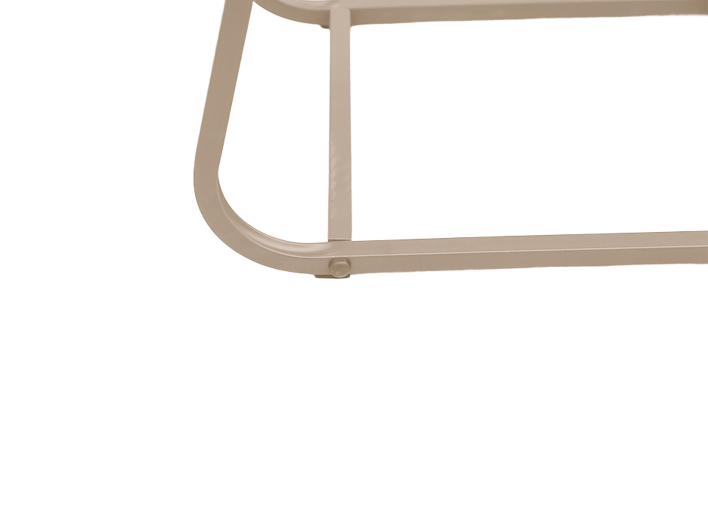 Detail - Table d'appoint Svea 35x48x62cm - aluminium - greige