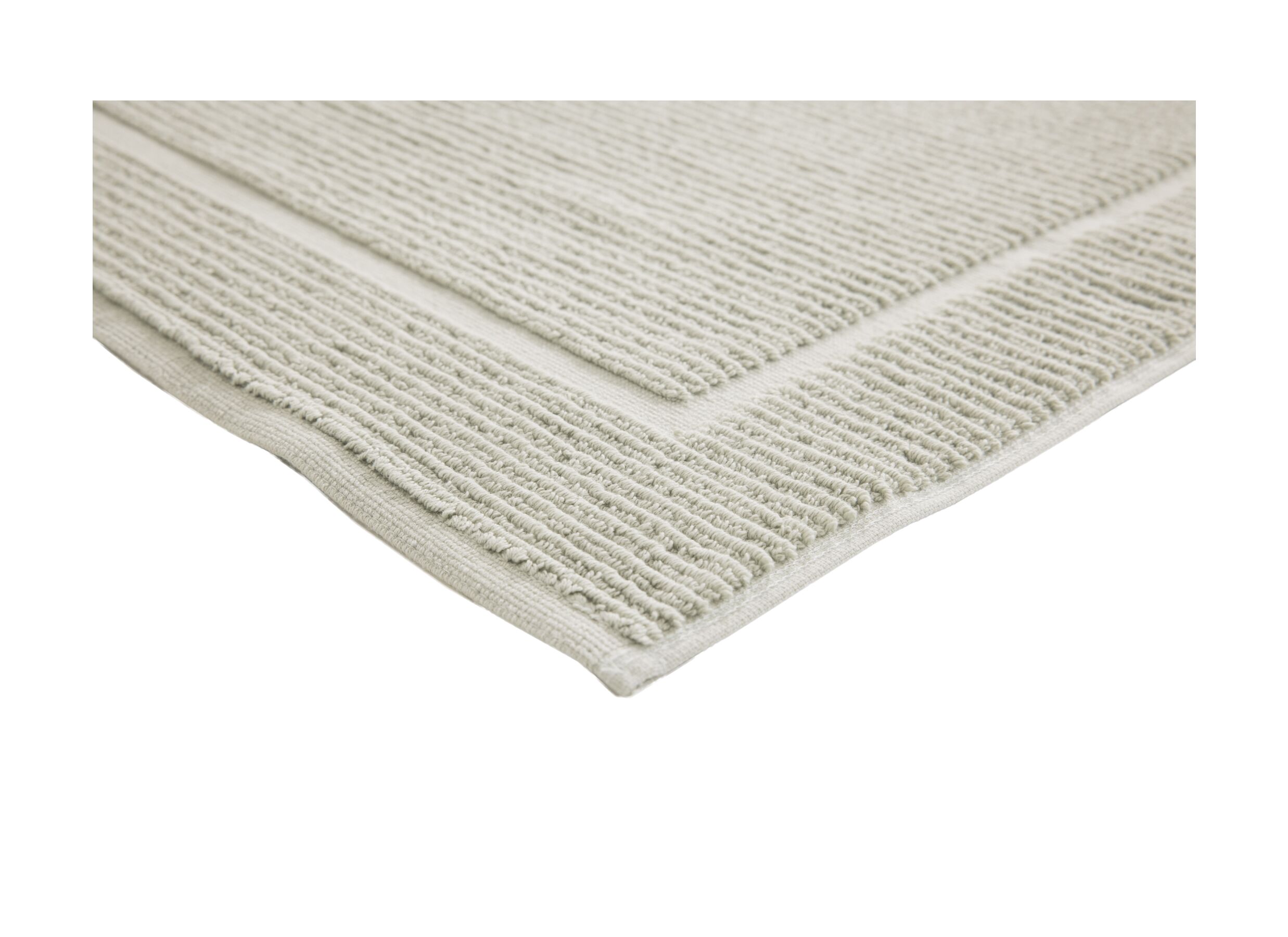 Detailfoto - Badmat Riva 60x100cm - katoen - olijfgroen