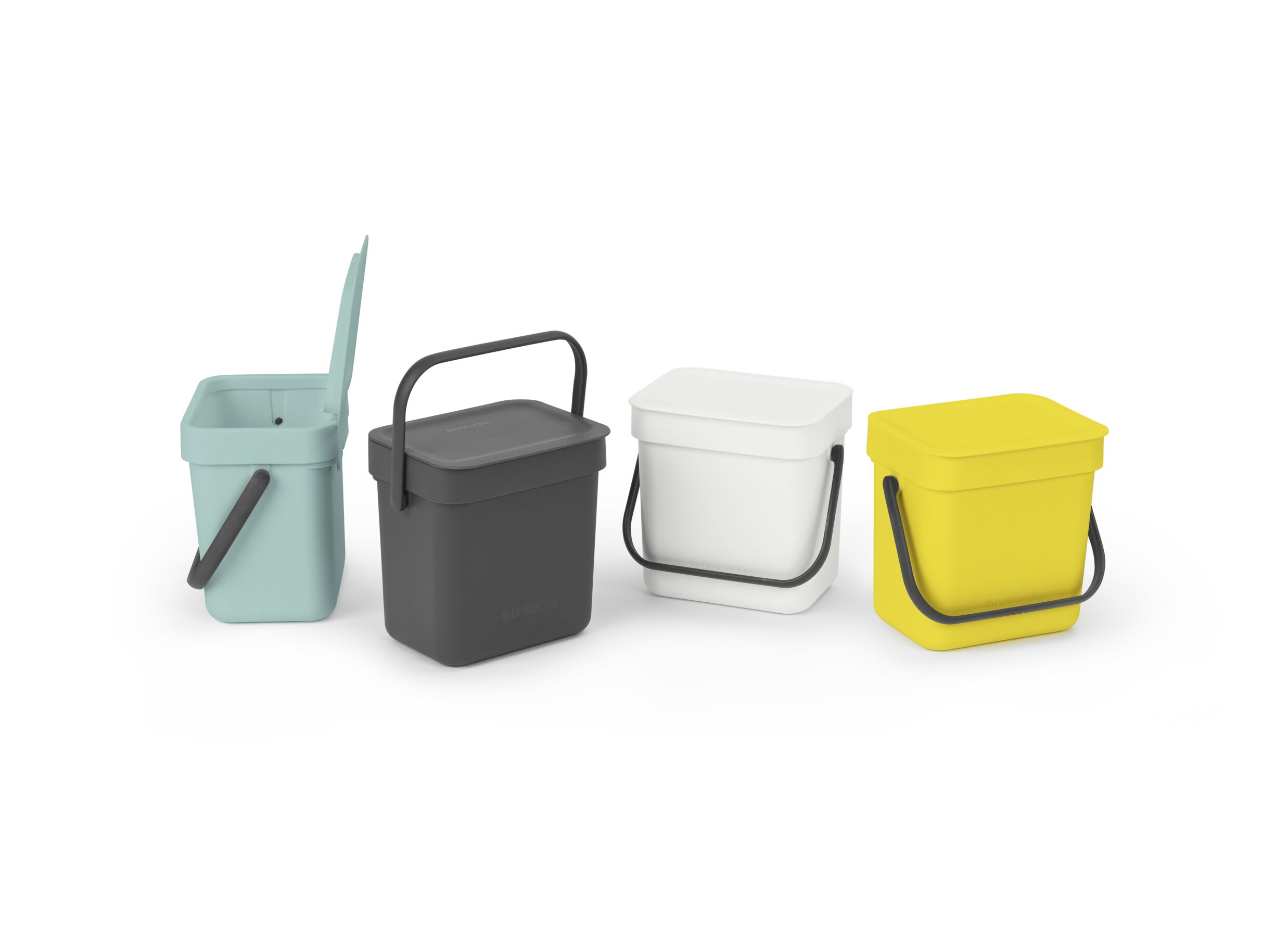 Foto ambiance - Poubelle Sort & Go Brabantia 3L gris