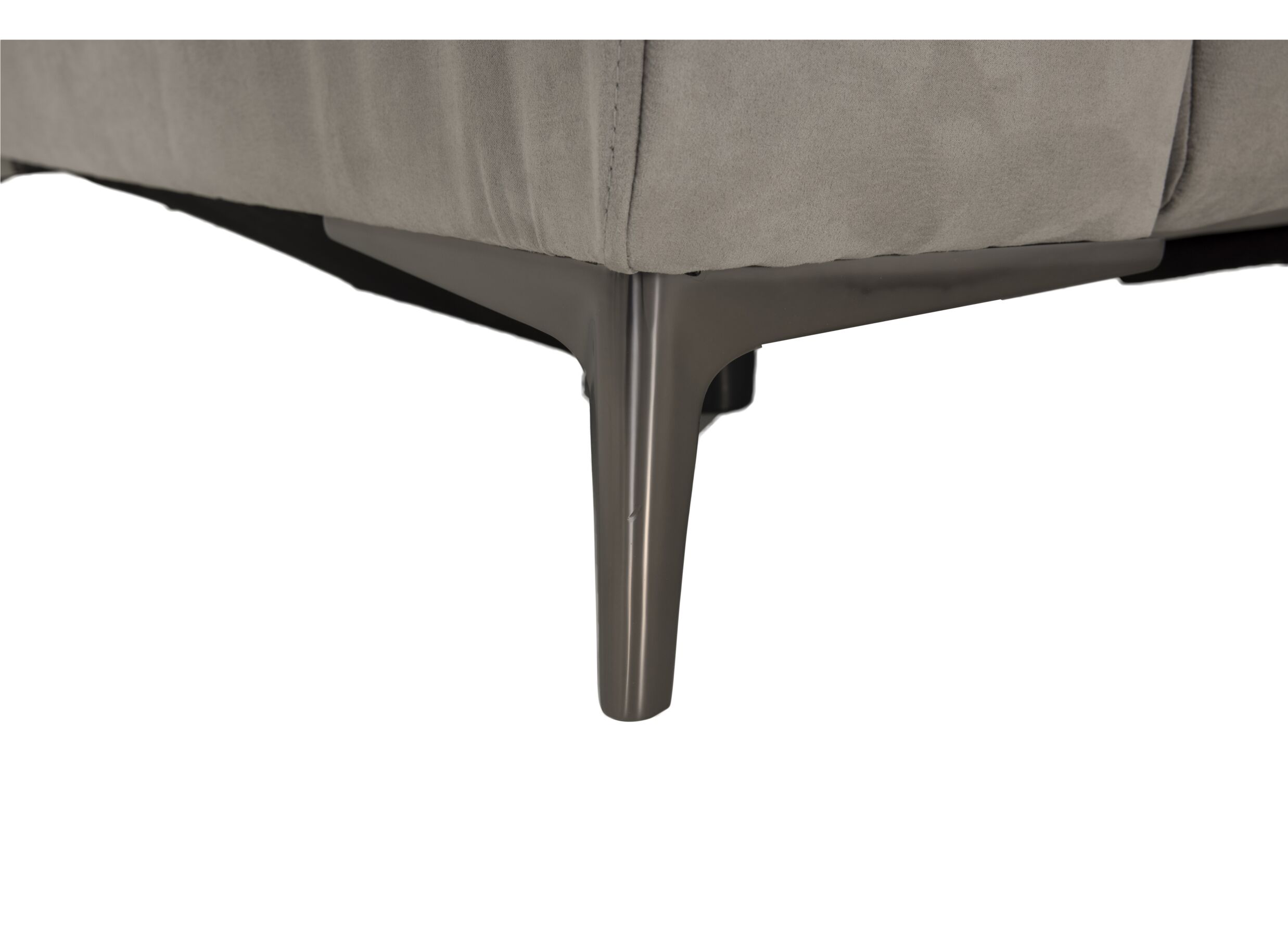 Hoeksalon Cell 295x232cm - stof - grijs met relax