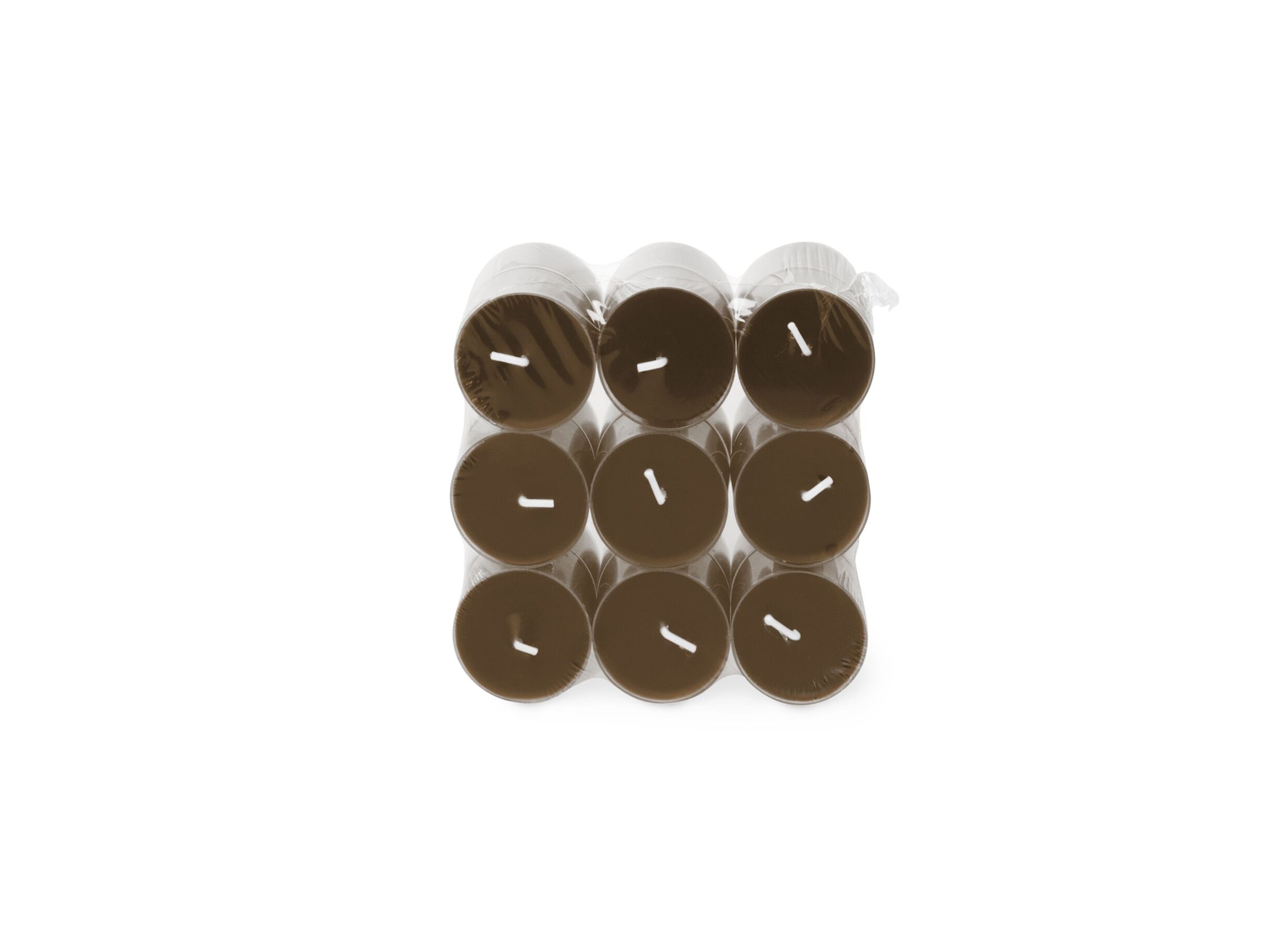 Plus Important - Bougie chauffe-plat Clearlight Twinkling Touch 4,5h brun, 18 pièces