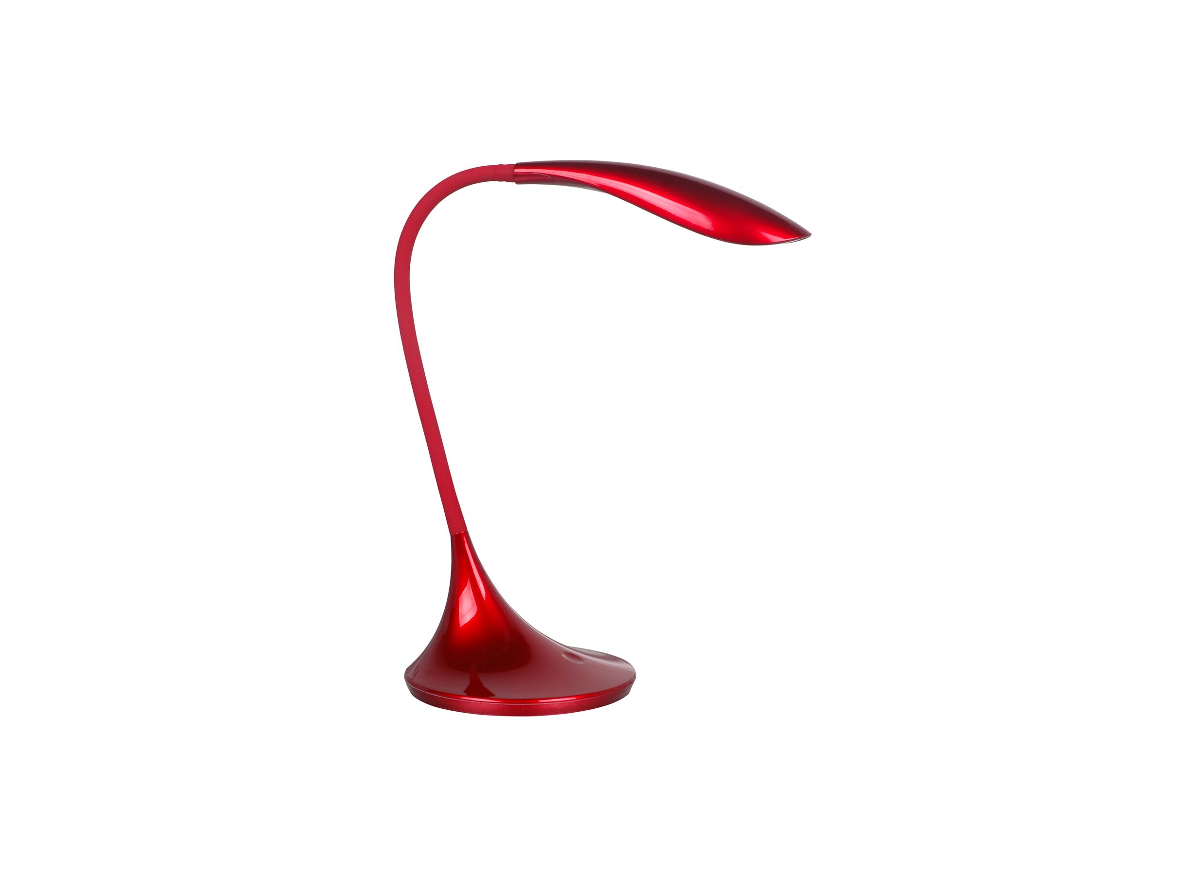 Lampe de bureau rouge brillant LED - Lampe de bureau rouge brillant LED