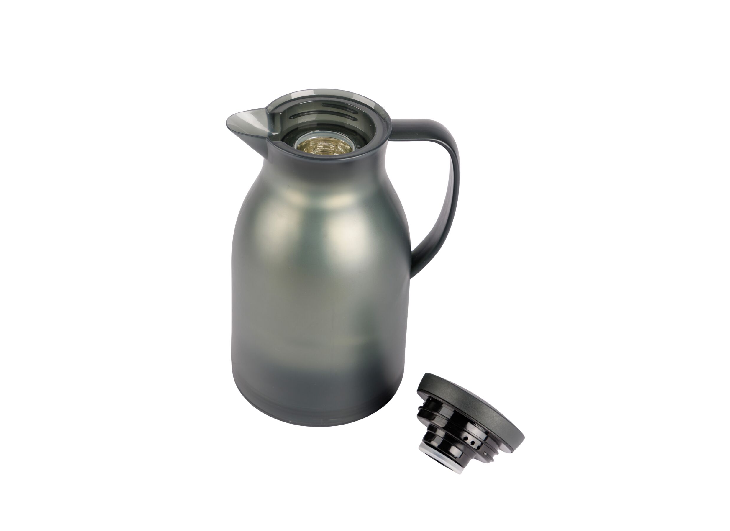 Overzichtsfoto - Koffiekan Brewly 1L - kunststof & glas - zwart