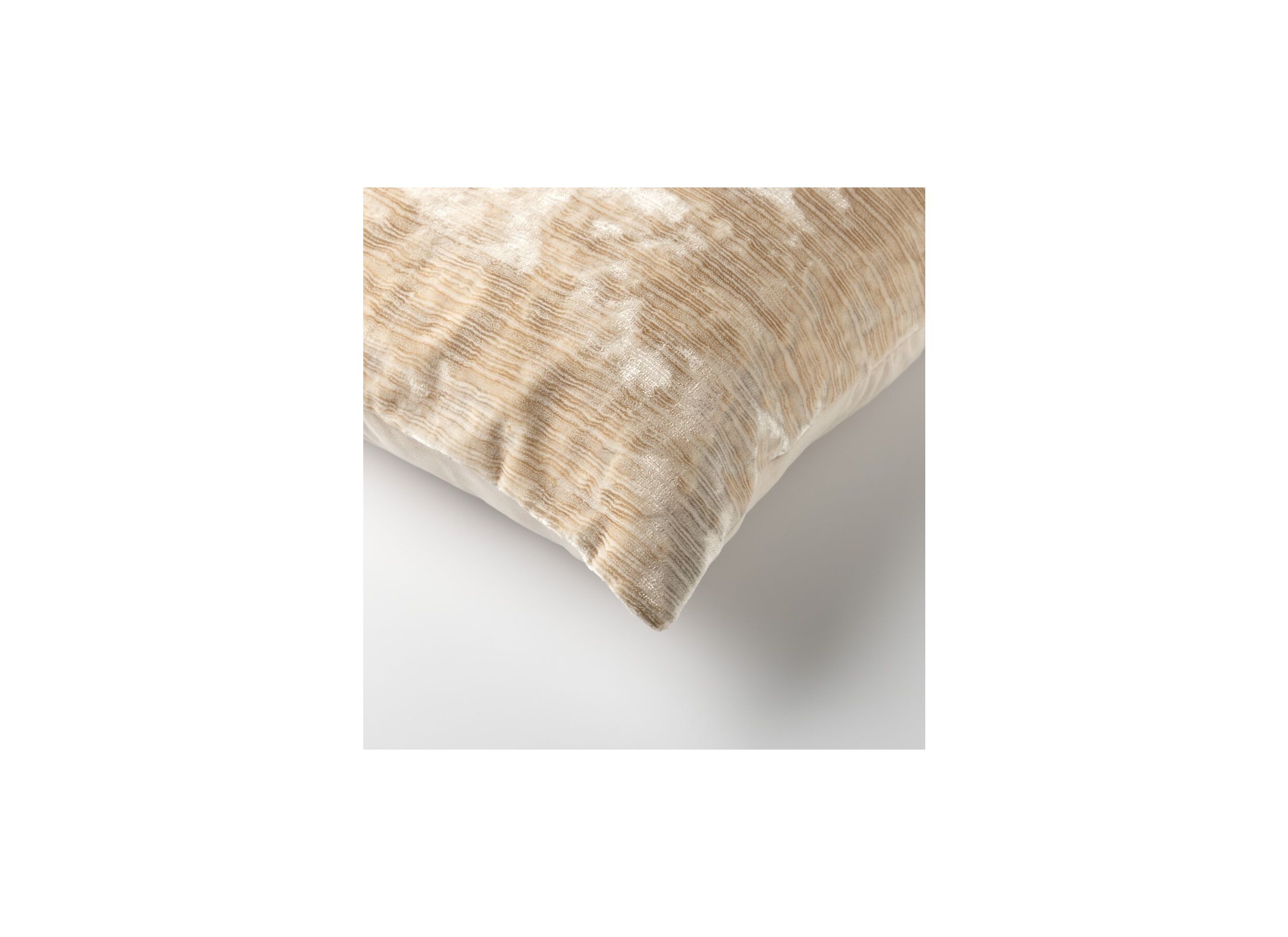 Detail - Coussin Amber 45x45cm - tissu - irish cream