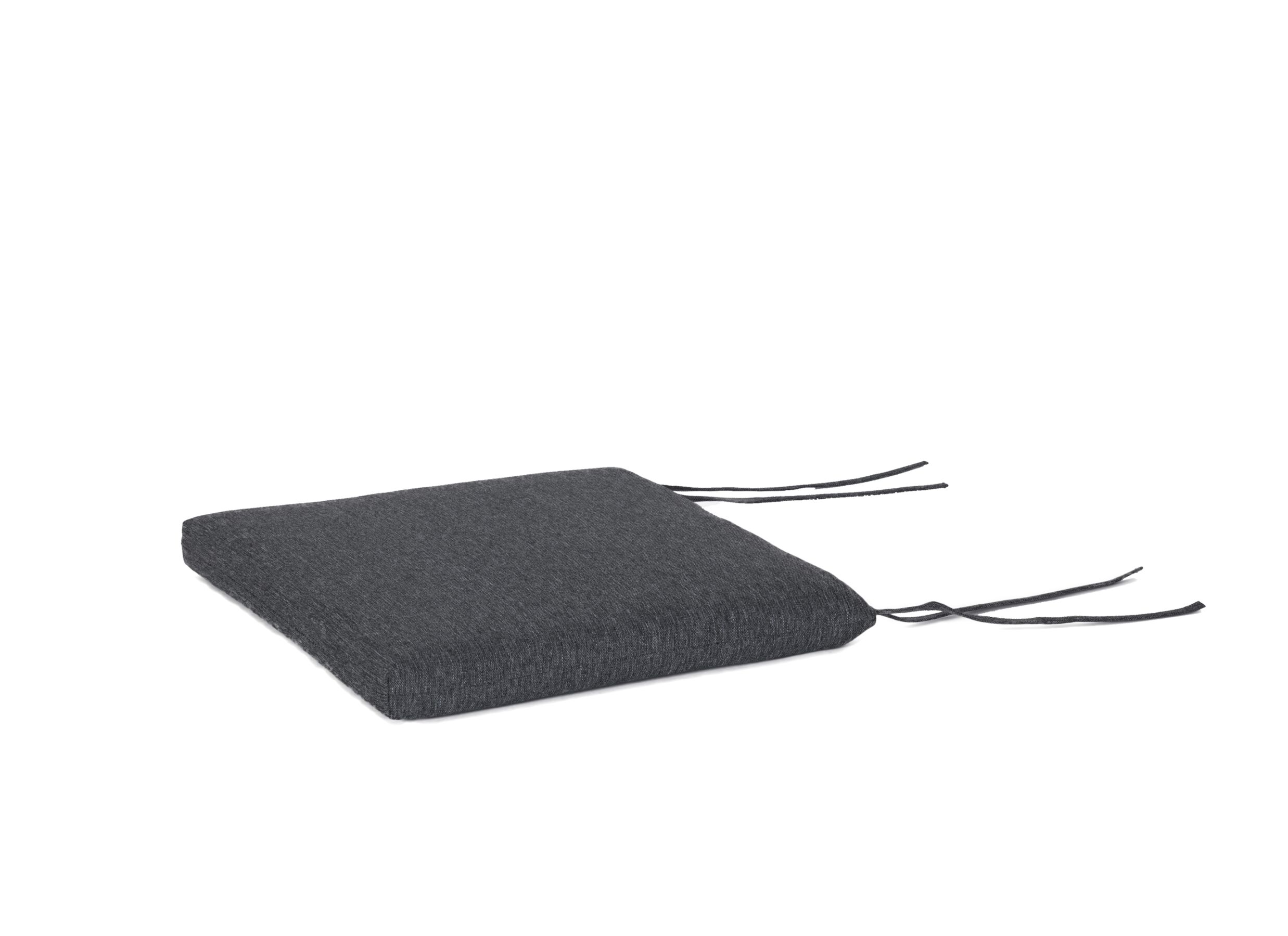 Aperçu - Coussin d'assise Nona 39x39cm -fibre polyester - anthracite
