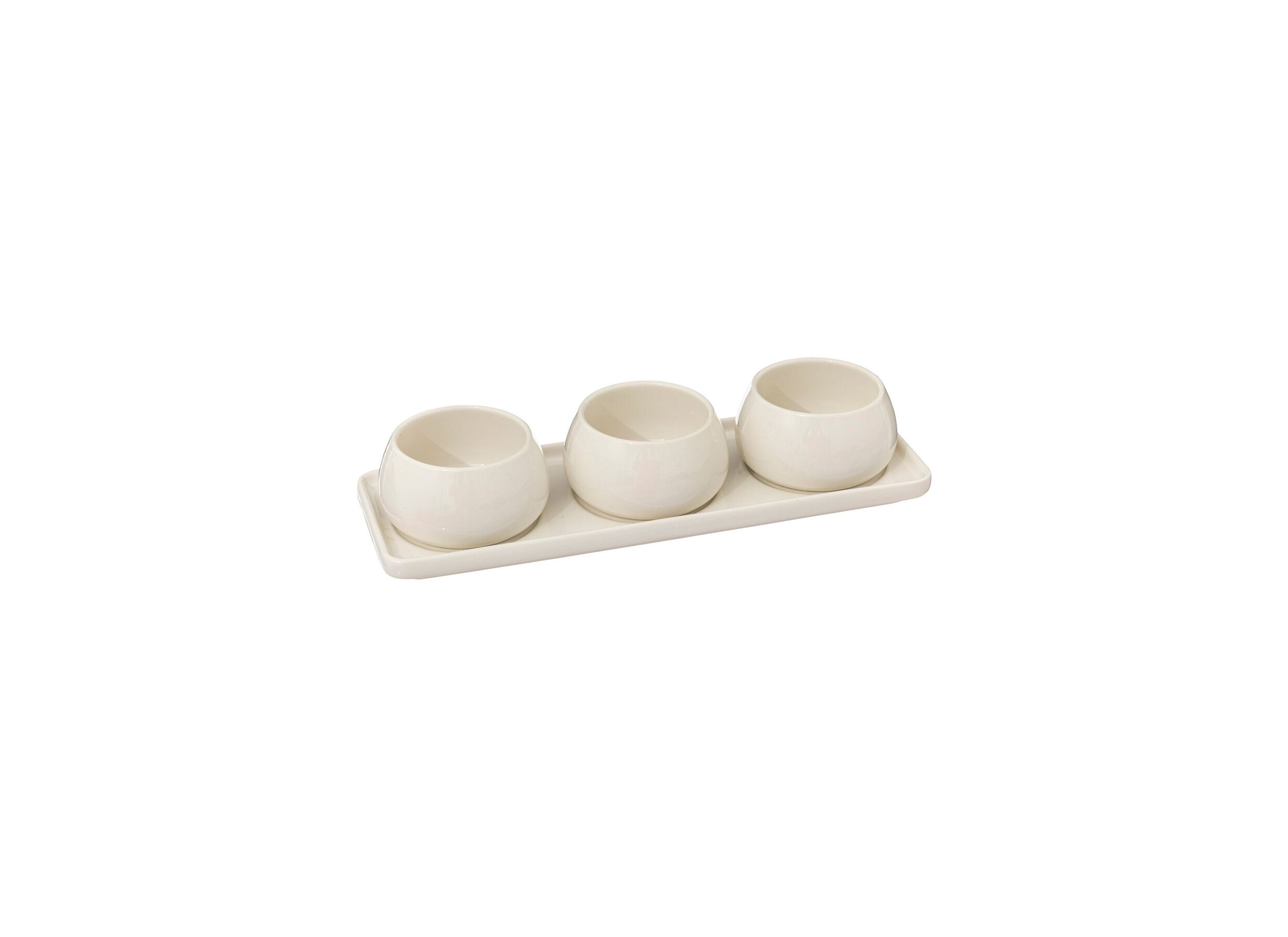 Set apéritif Nora Ø9 - Set apéritif Nora 4pcs Ø9,50cm