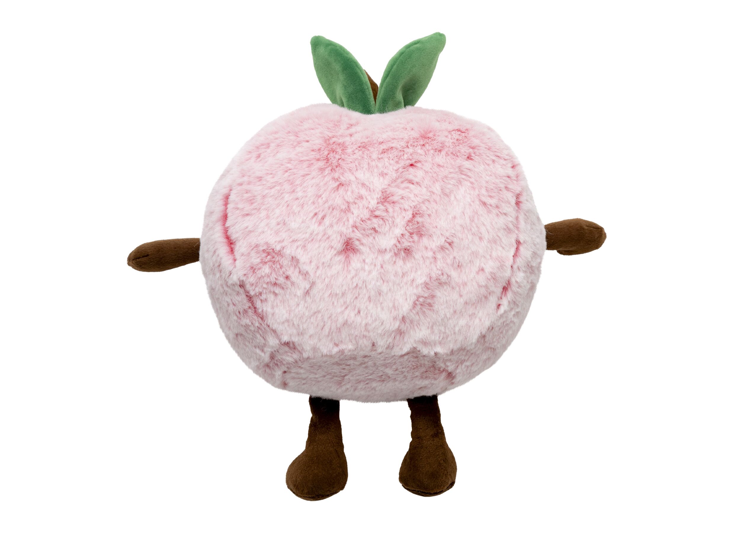 Knuffel Perzik H20cm - stof - peachy roze