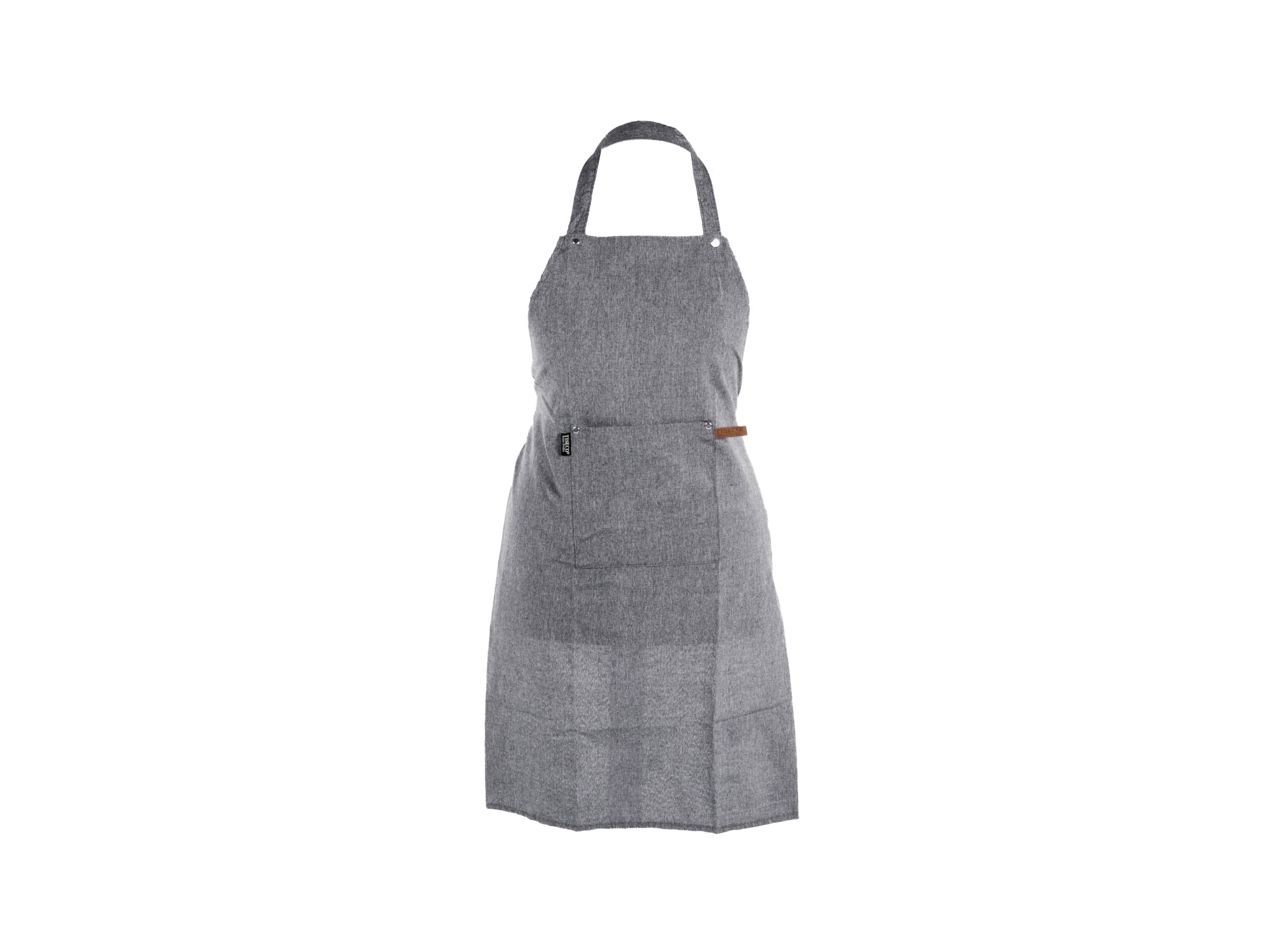 Keukenschort Hercules 68x58cm - polykatoen - donkergrijs - Tablier de cuisine Hercules 68x58cm - polycoton - gris foncé