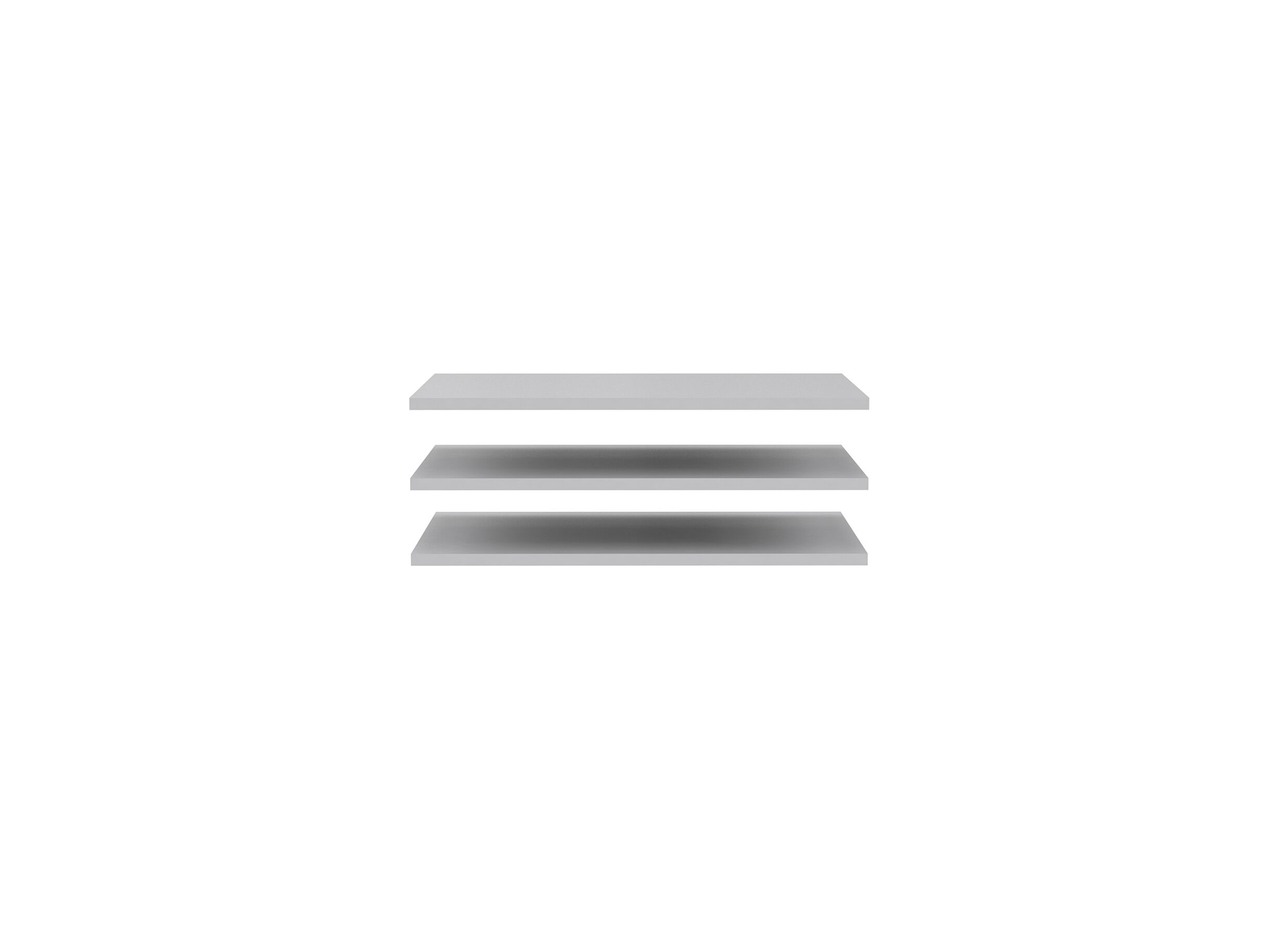 Legplank set van 3