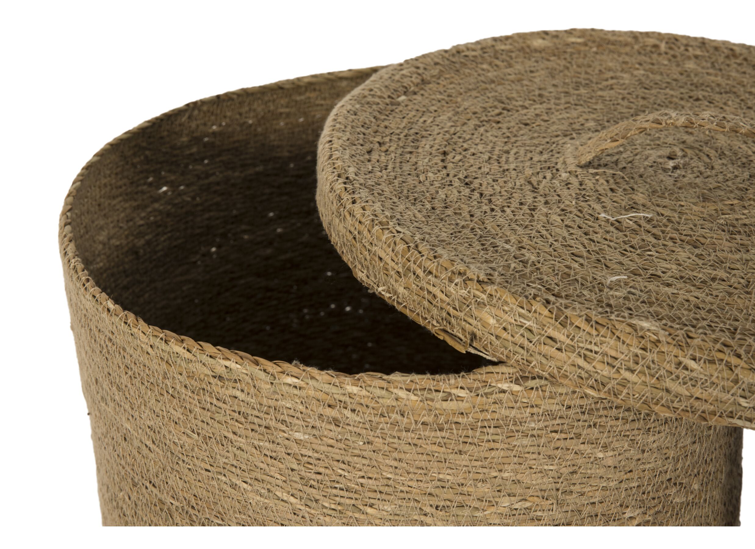 Detailfoto - Linnenmand Ravi set van 2 - zeegras - naturel