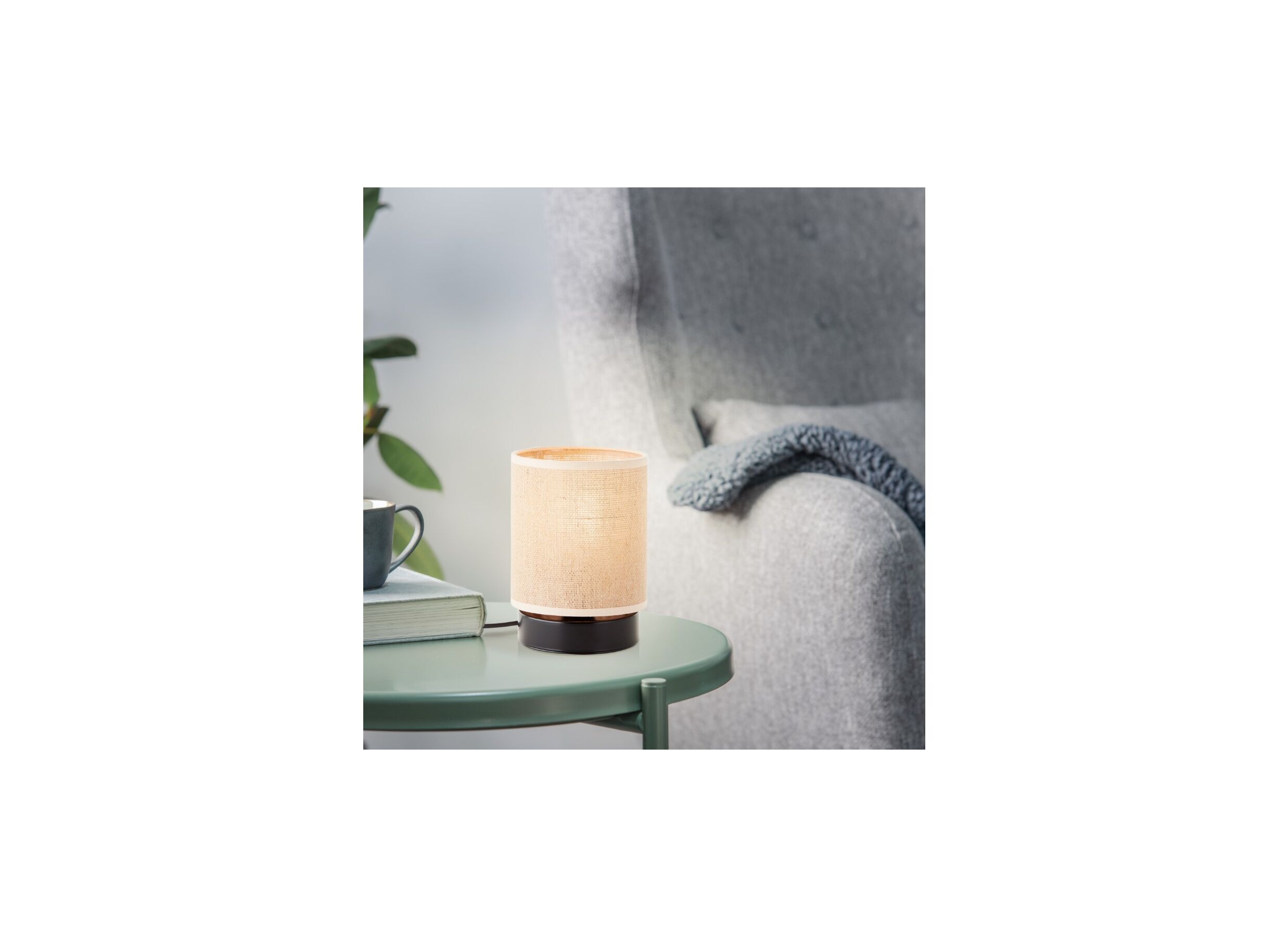 Foto ambiance - Lampe de table Aniela E27 H15cm