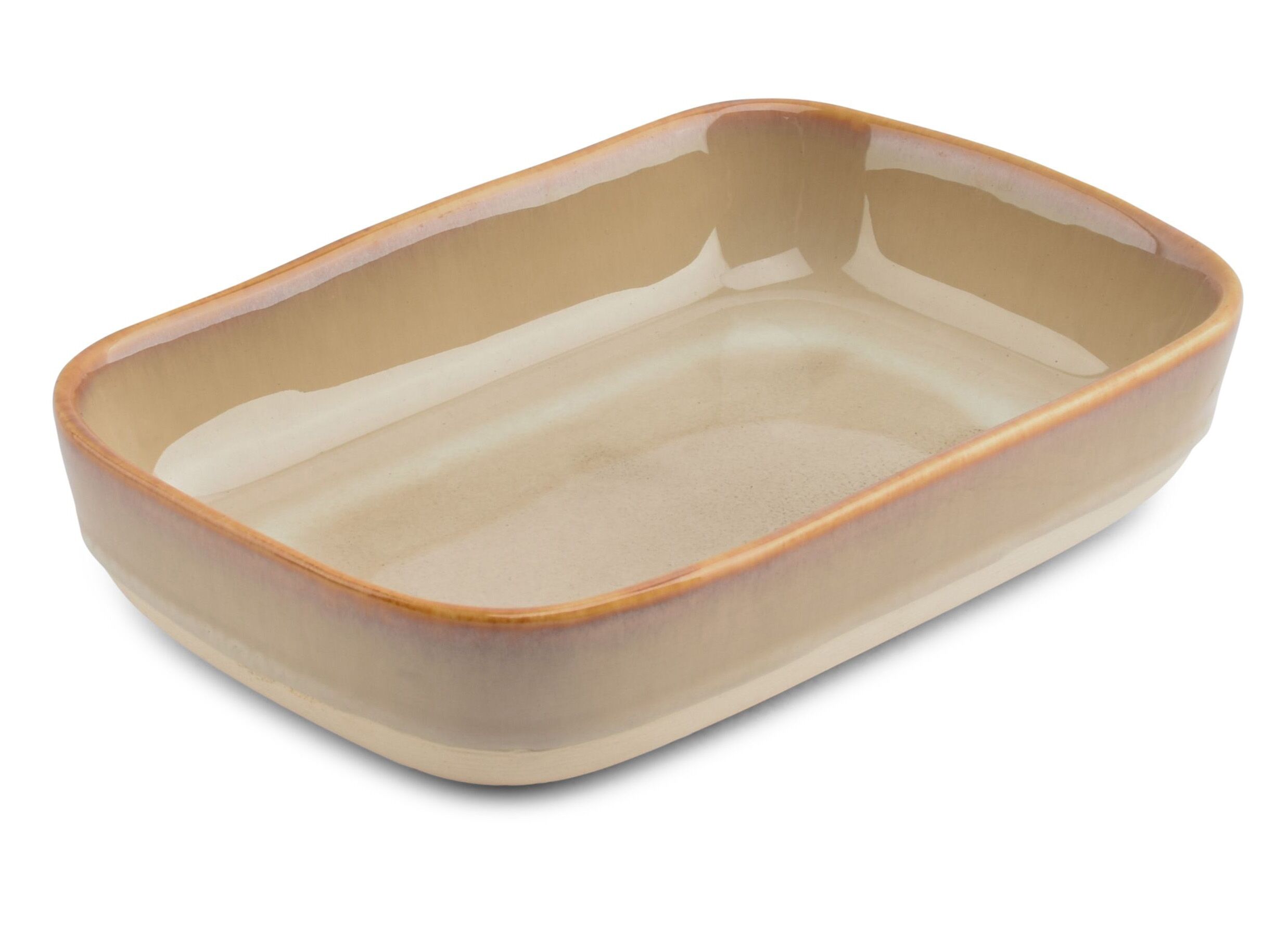 Ovenschaal Oven 23x15 - Plat à four Oven 23x15,5cm - stoneware - beige