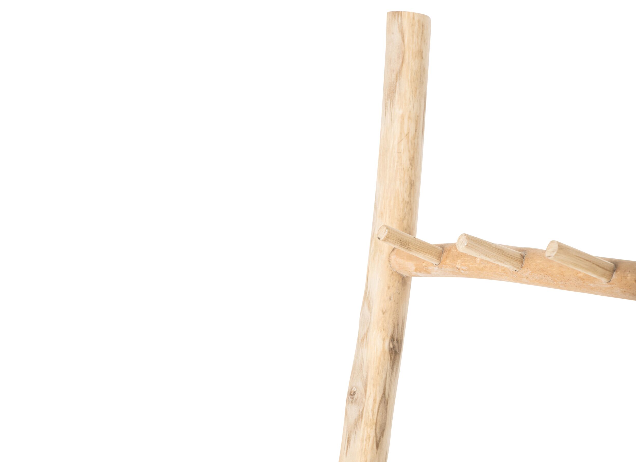 Detailfoto - Deco Ladderplank H157,5cm - dennenhout - naturel