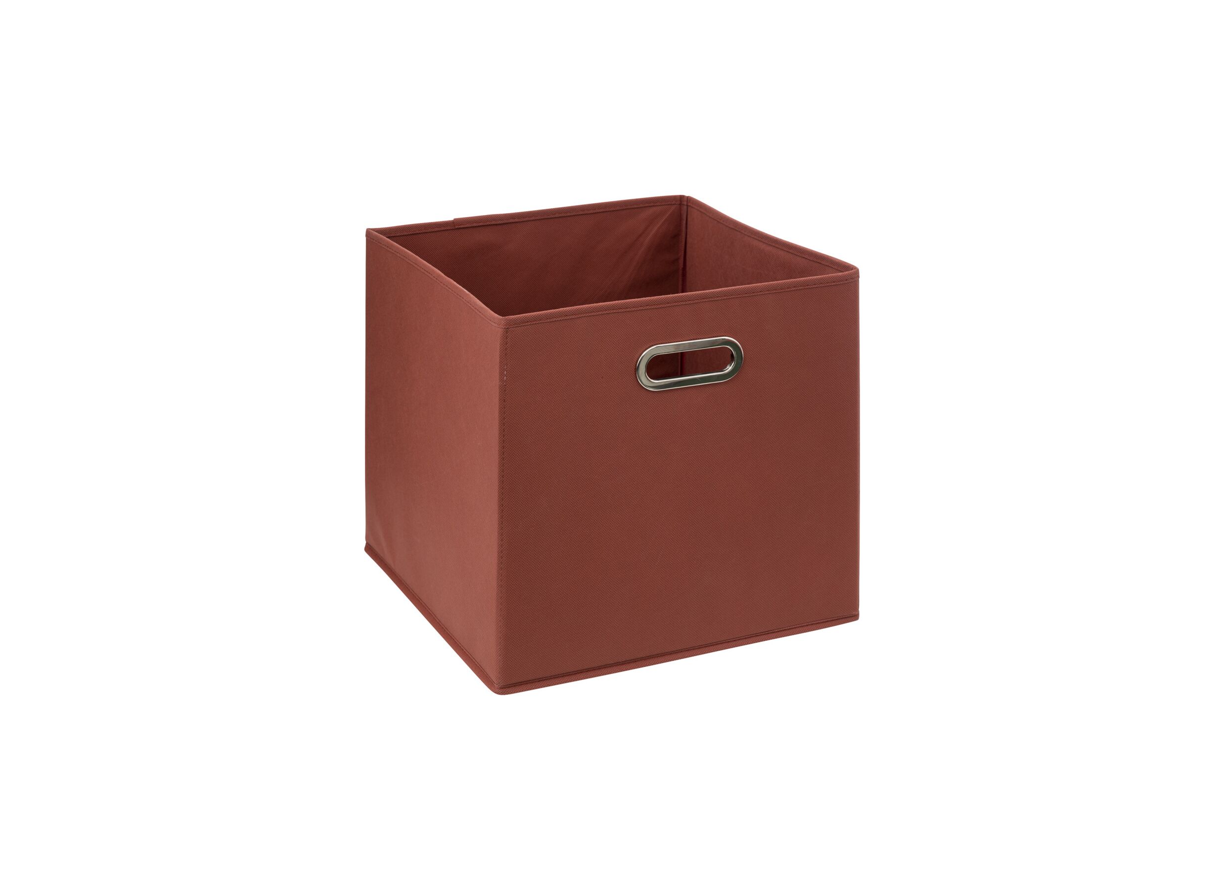 Opbergbox 31x31x31cm terracotta