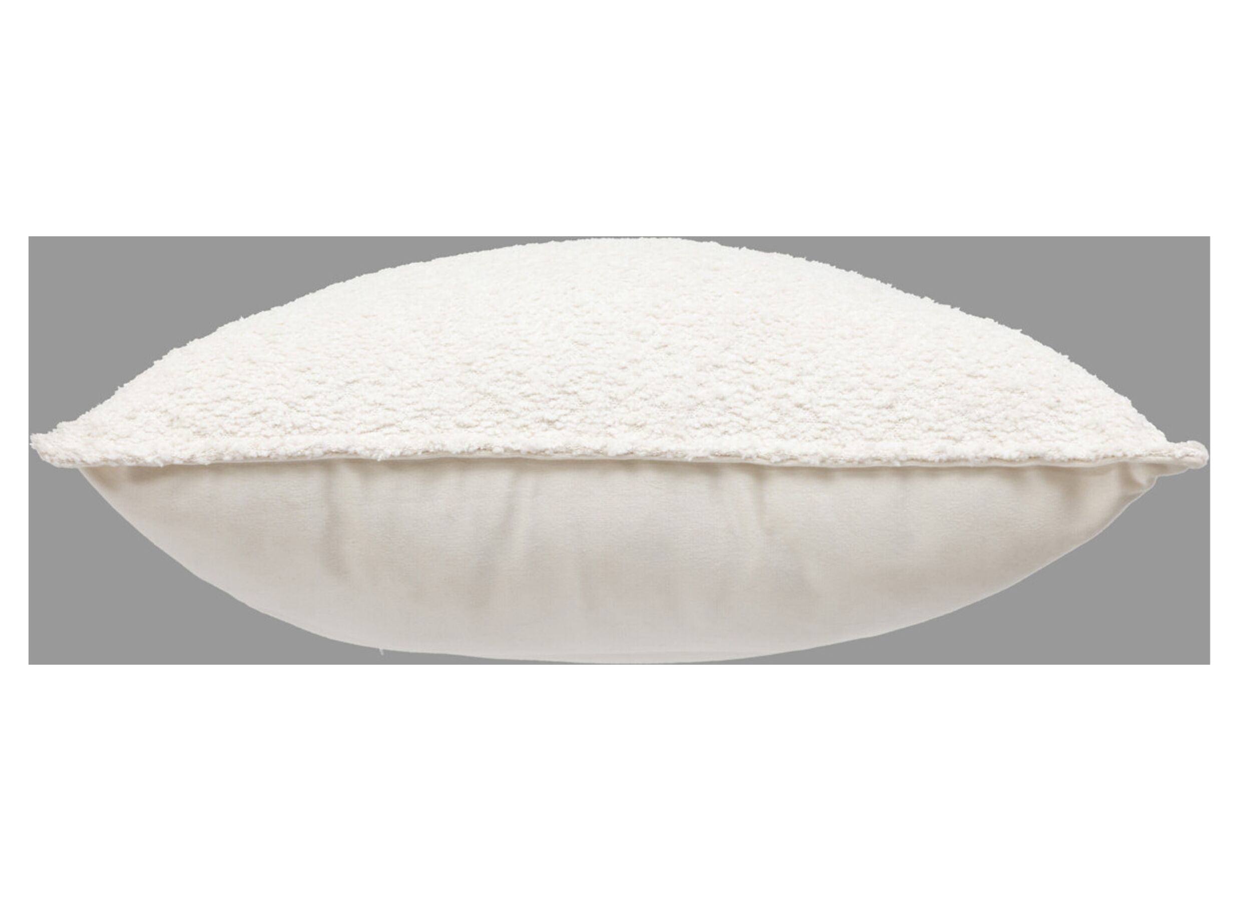 Overzichtsfoto - Kussen Soana 45x45cm - bouclé - ivoor