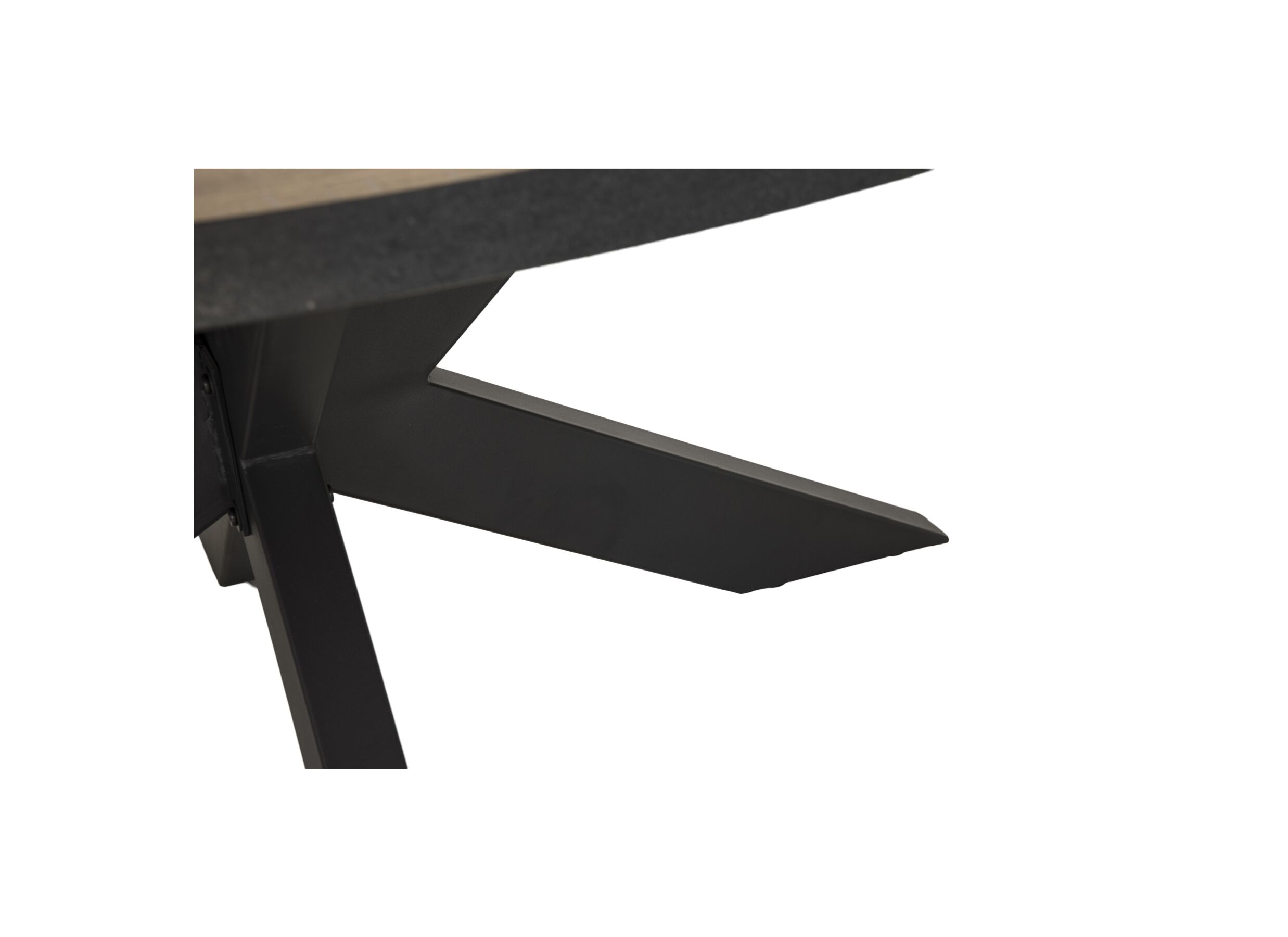 Detail - Table basse Estrella ovale brun