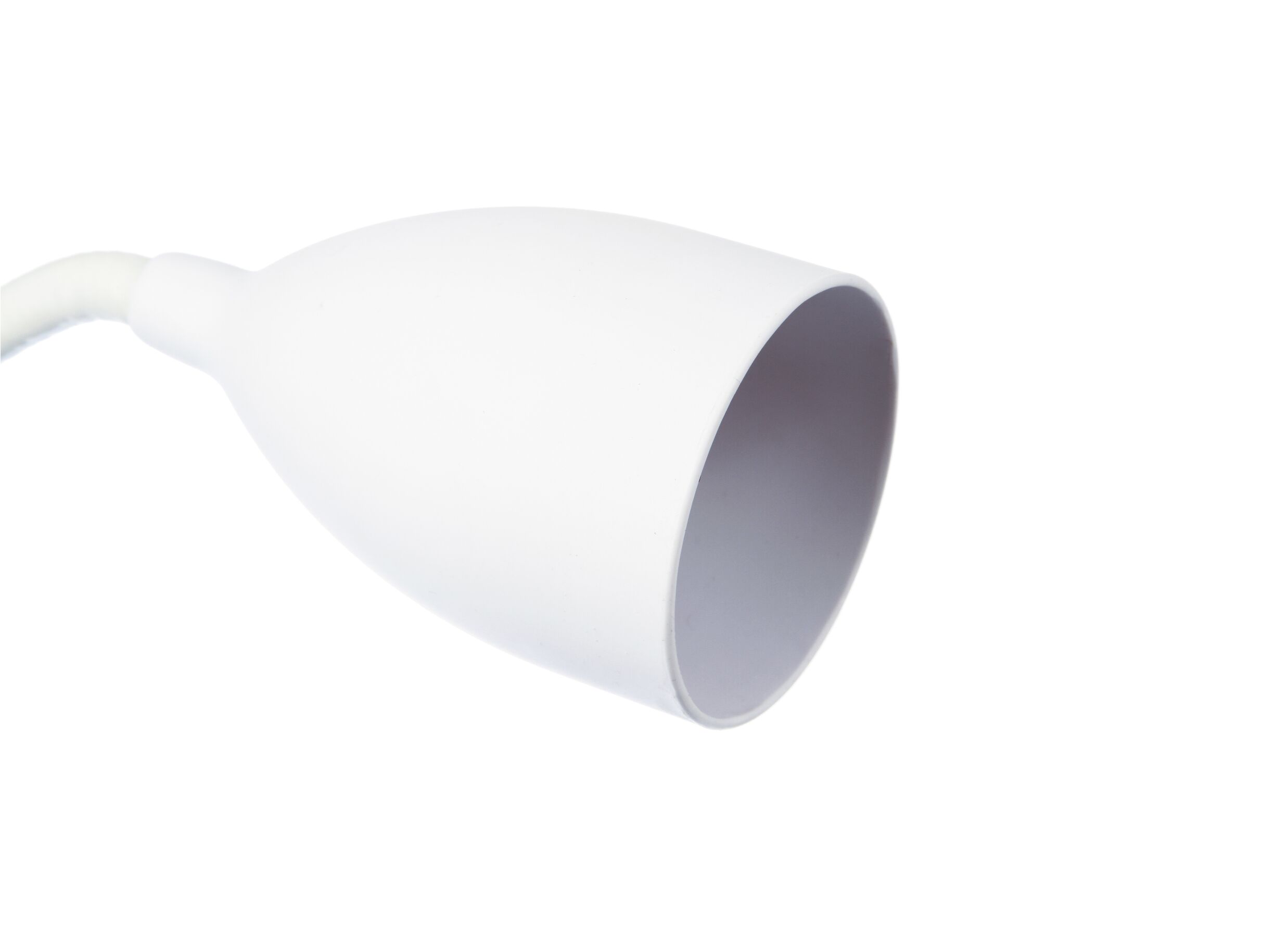 Detail - Lampe à pince Sily H43cm - plastique - blanc