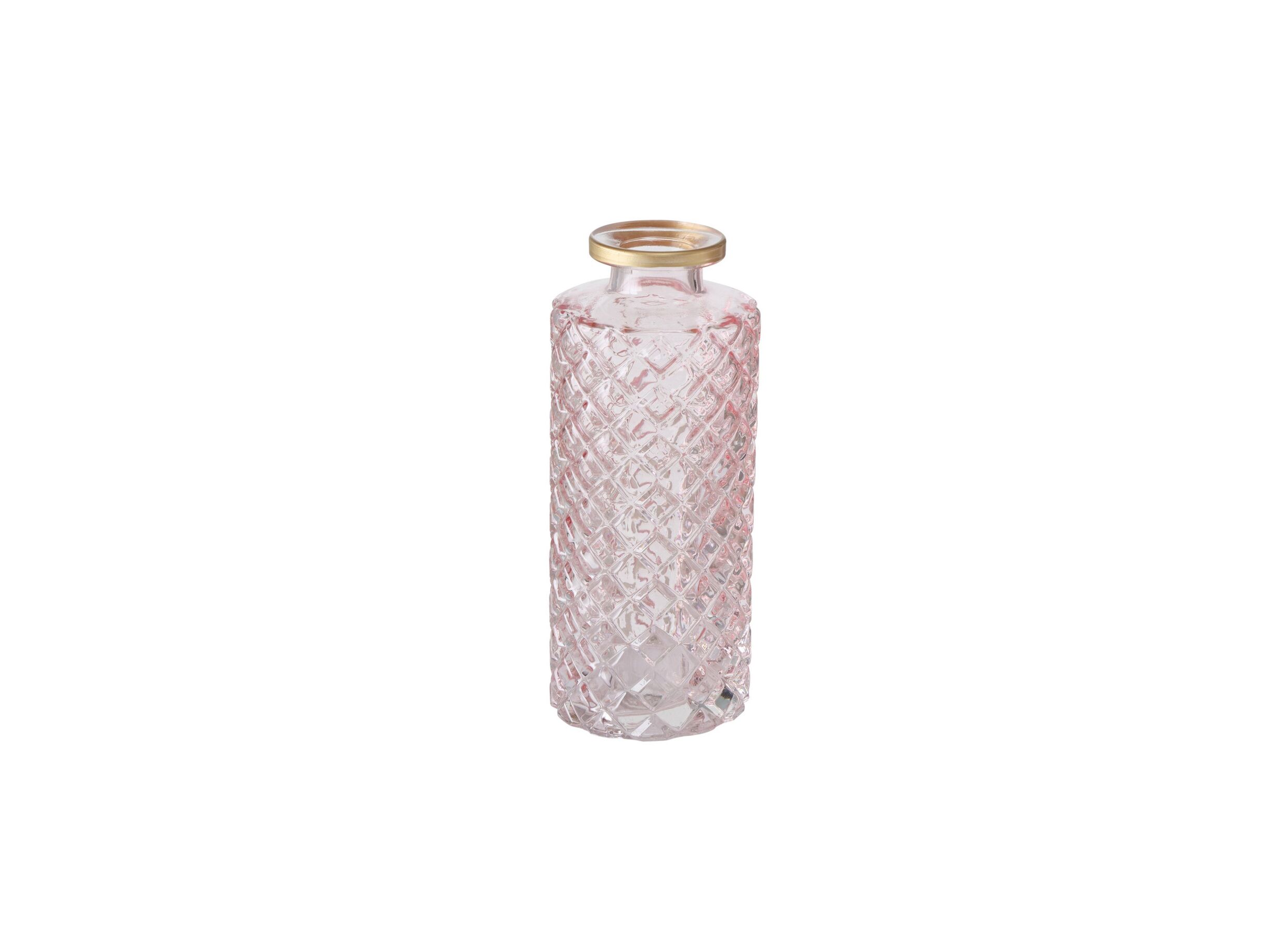 Aperçu - Vase Adore H13cm - verre - rose