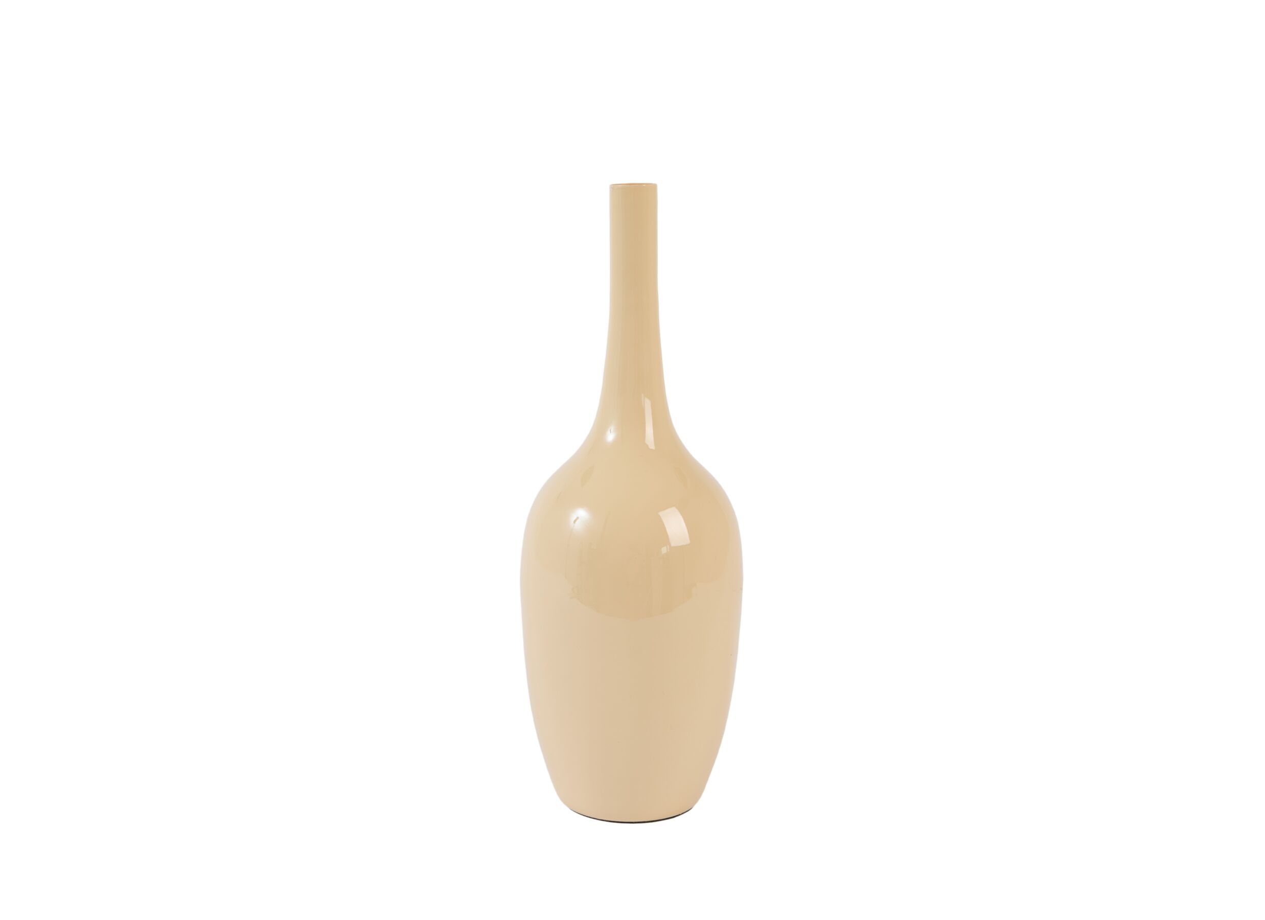 Plus Important - Vase Javier H35cm - métal - sable