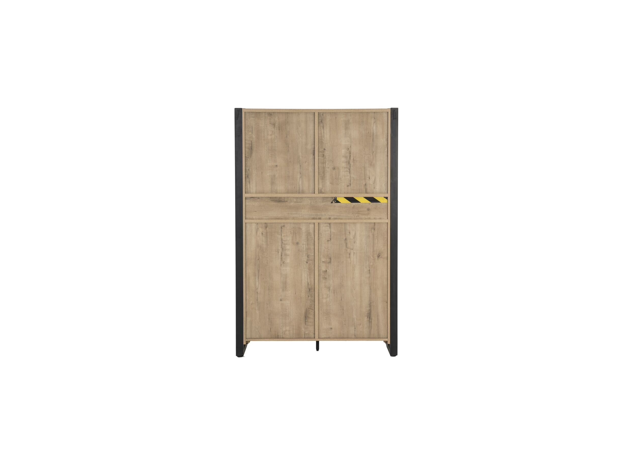 Overzichtsfoto - Kast Cronos 130x45x200cm - decor eik - naturel