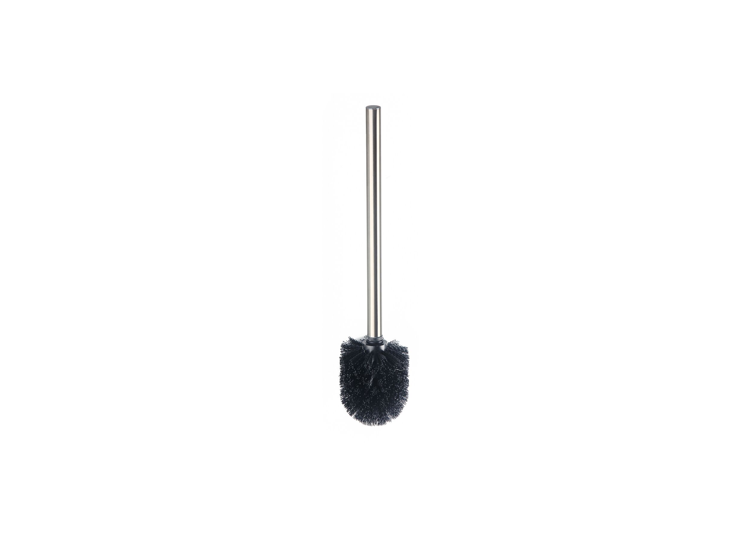 Brosse wc Chapo noir argent - Brosse wc Chapo noir argent