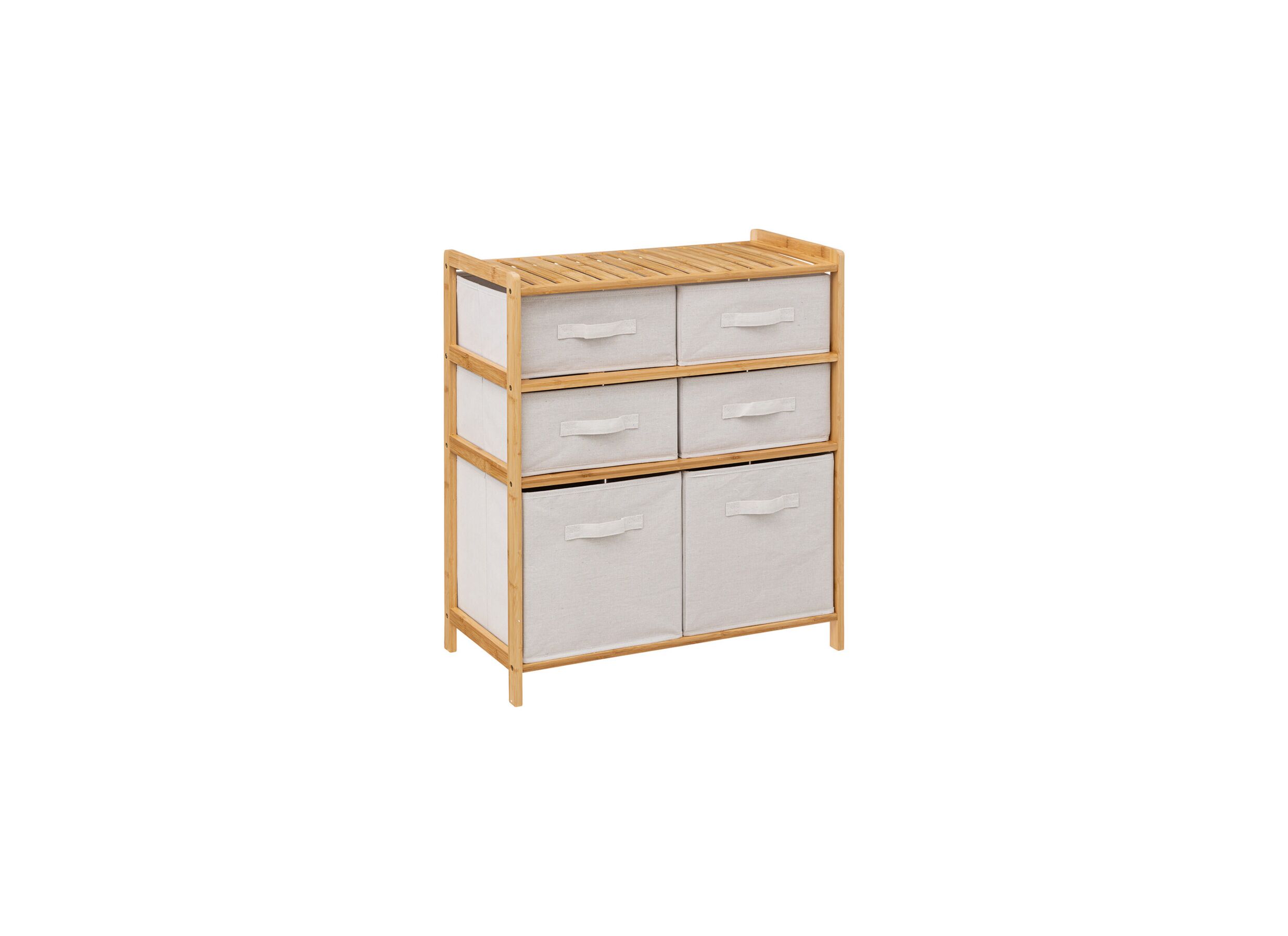 Ladekast Tidy 66x33x78,5cm - bamboe - naturel