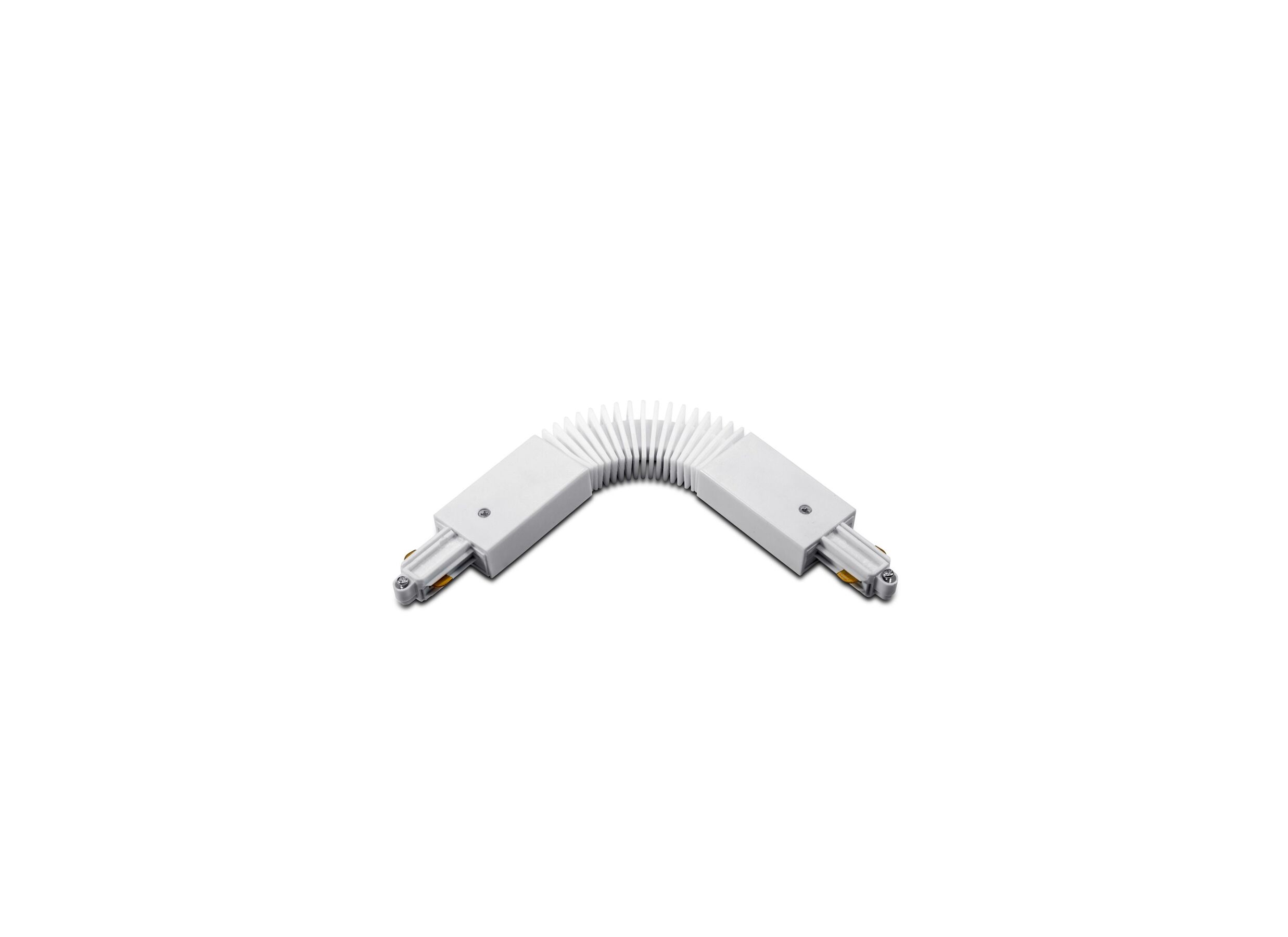 Systèmes rails connecteur flexible monophasé blanc - Systèmes rails connecteur flexible monophasé blanc