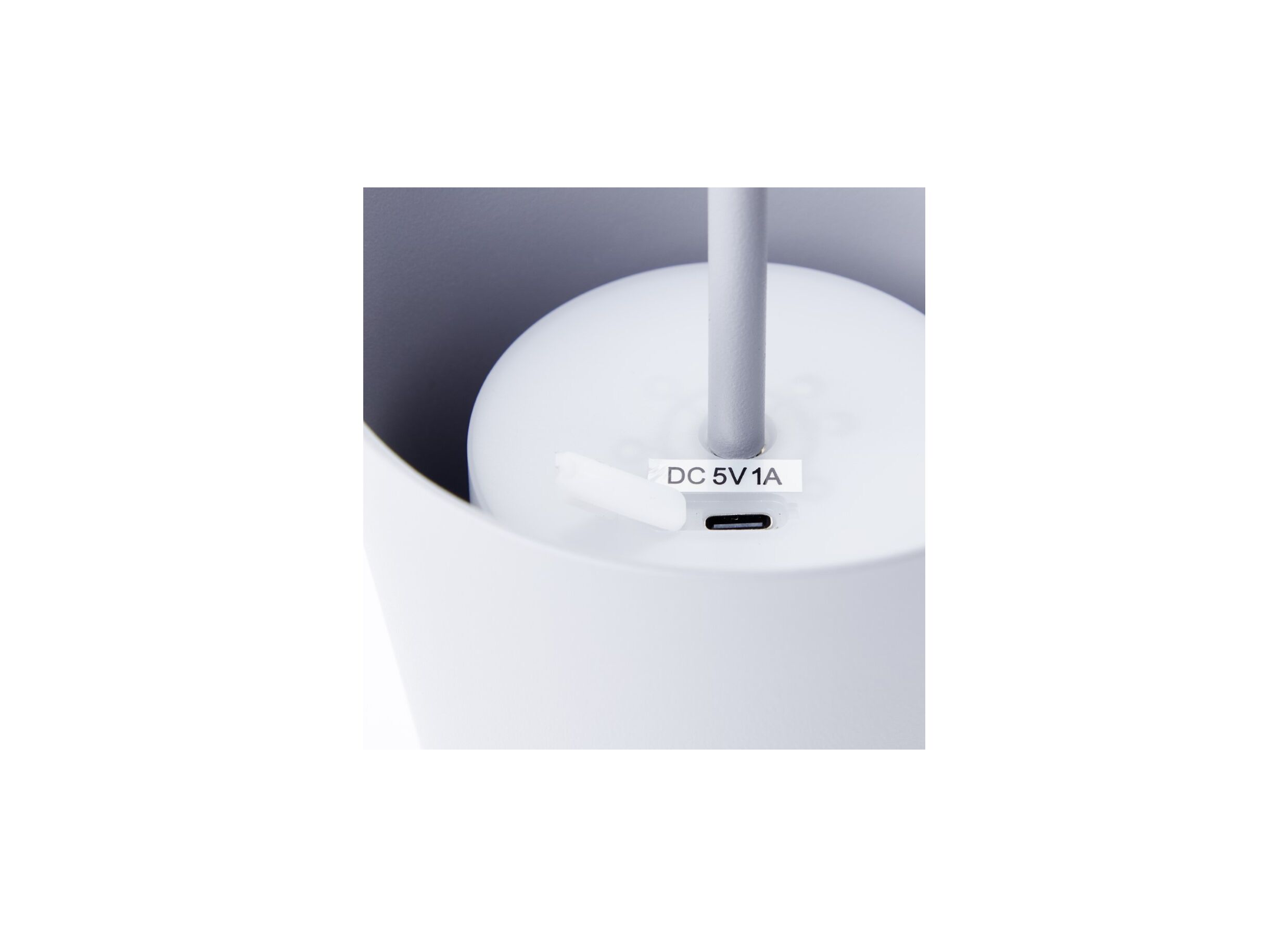 Detail - Lampe de table Kaami H37cm gris