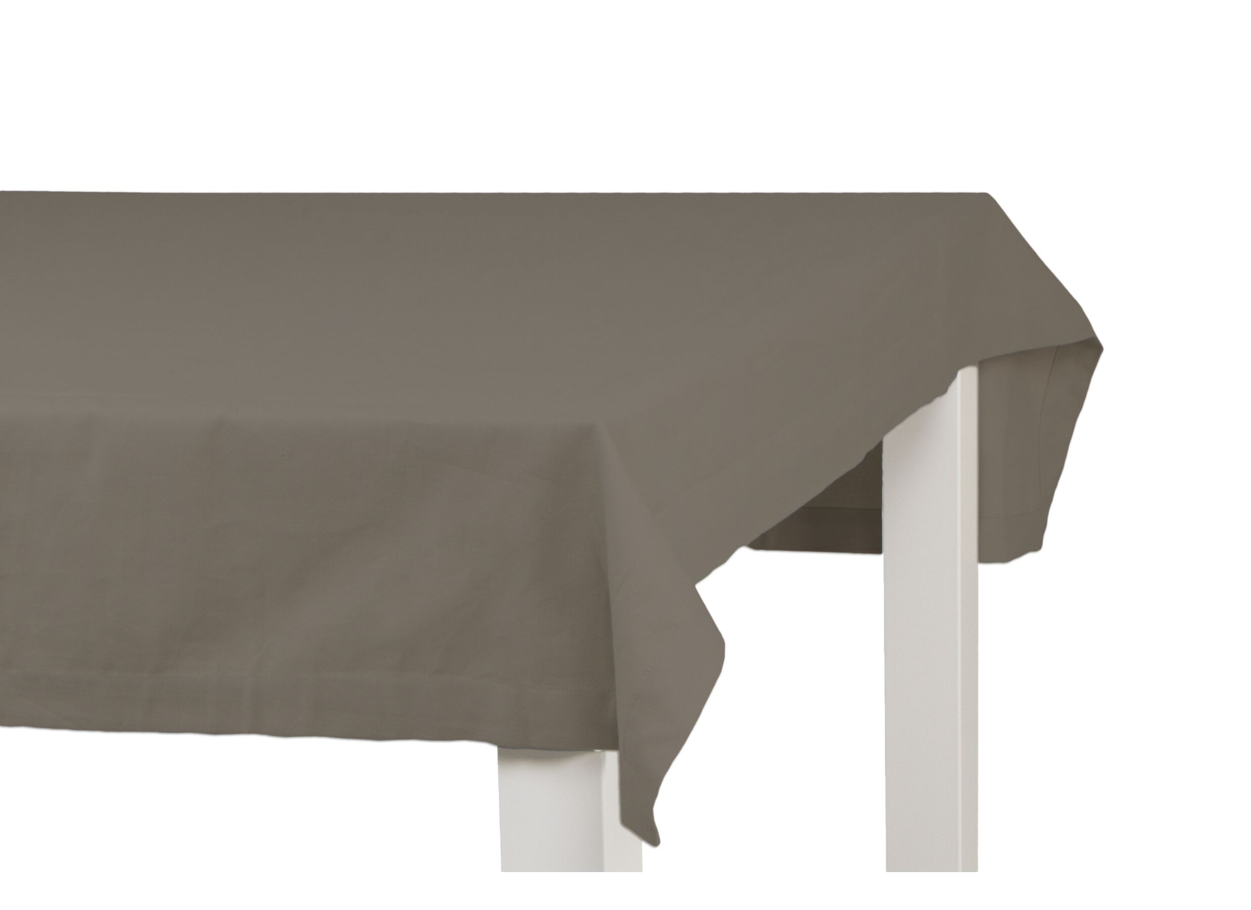 Tafelkleed Teflon 150x350cm - stof - donkergrijs - Nappe Teflon 150x350cm - tissu - gris foncé