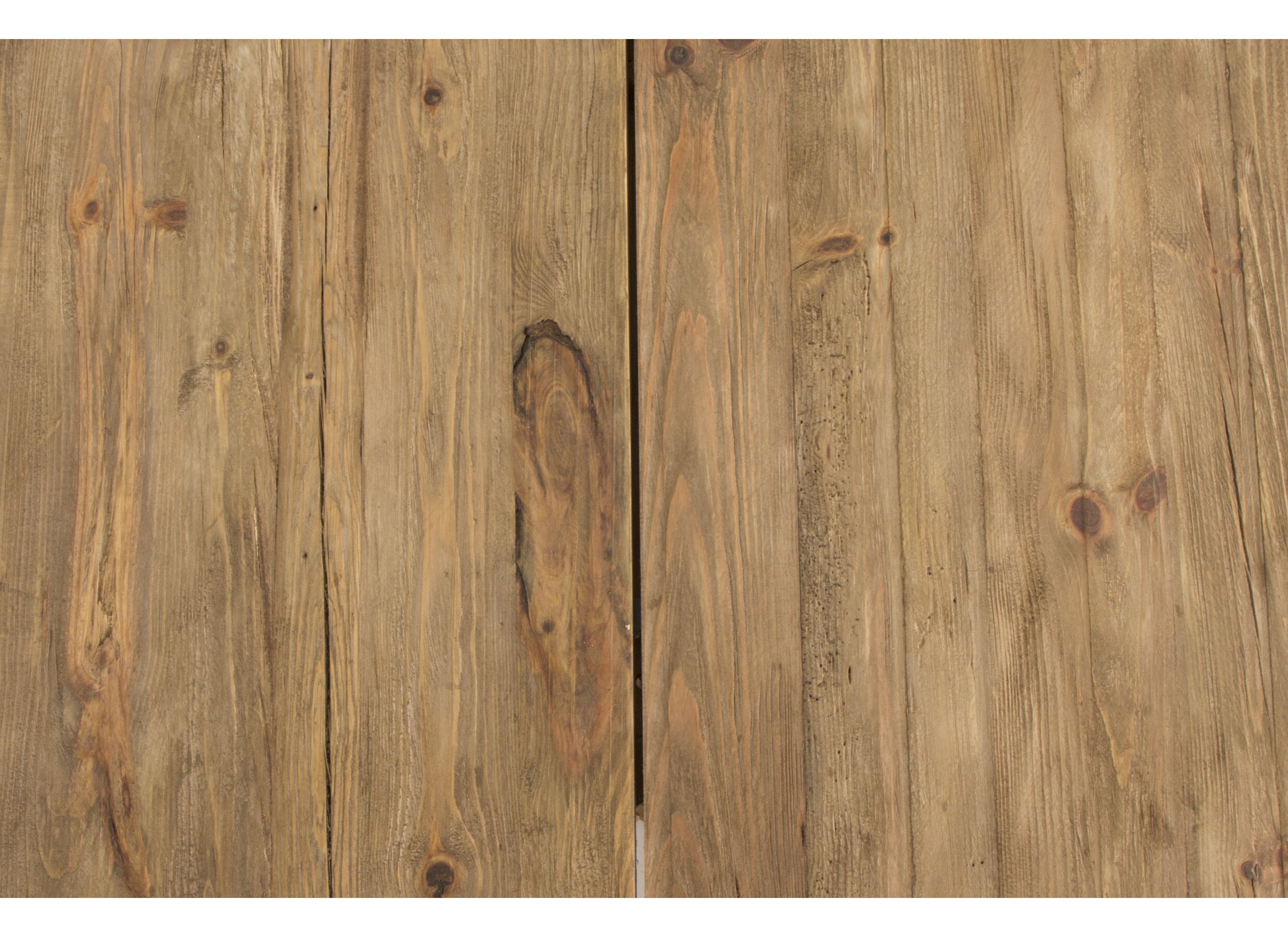 Detail - Table tronc d'arbre Opium 220x100cm - sapin massif - naturel
