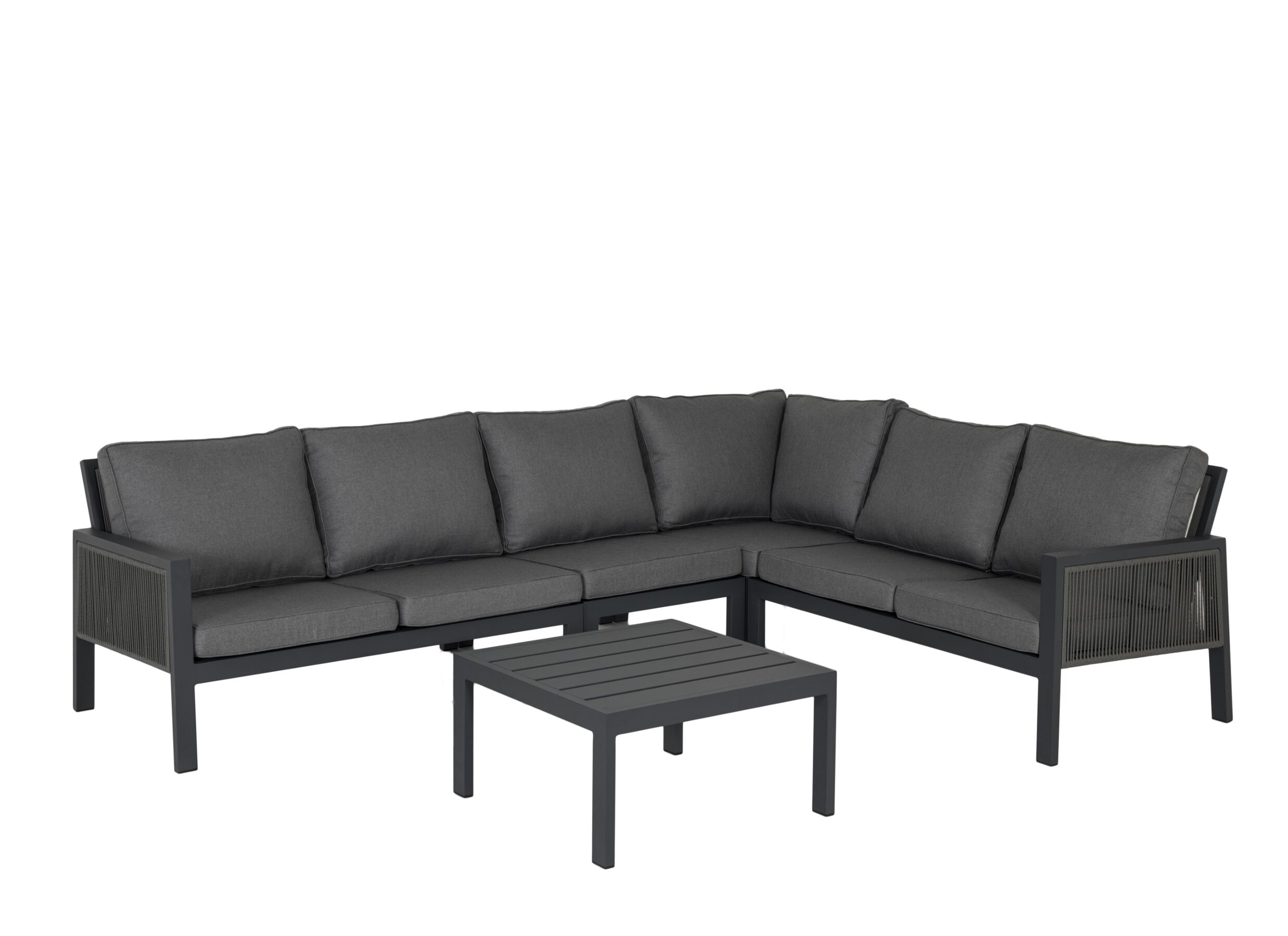 Plus Important - Salon lounge Fennel aluminium - anthracite