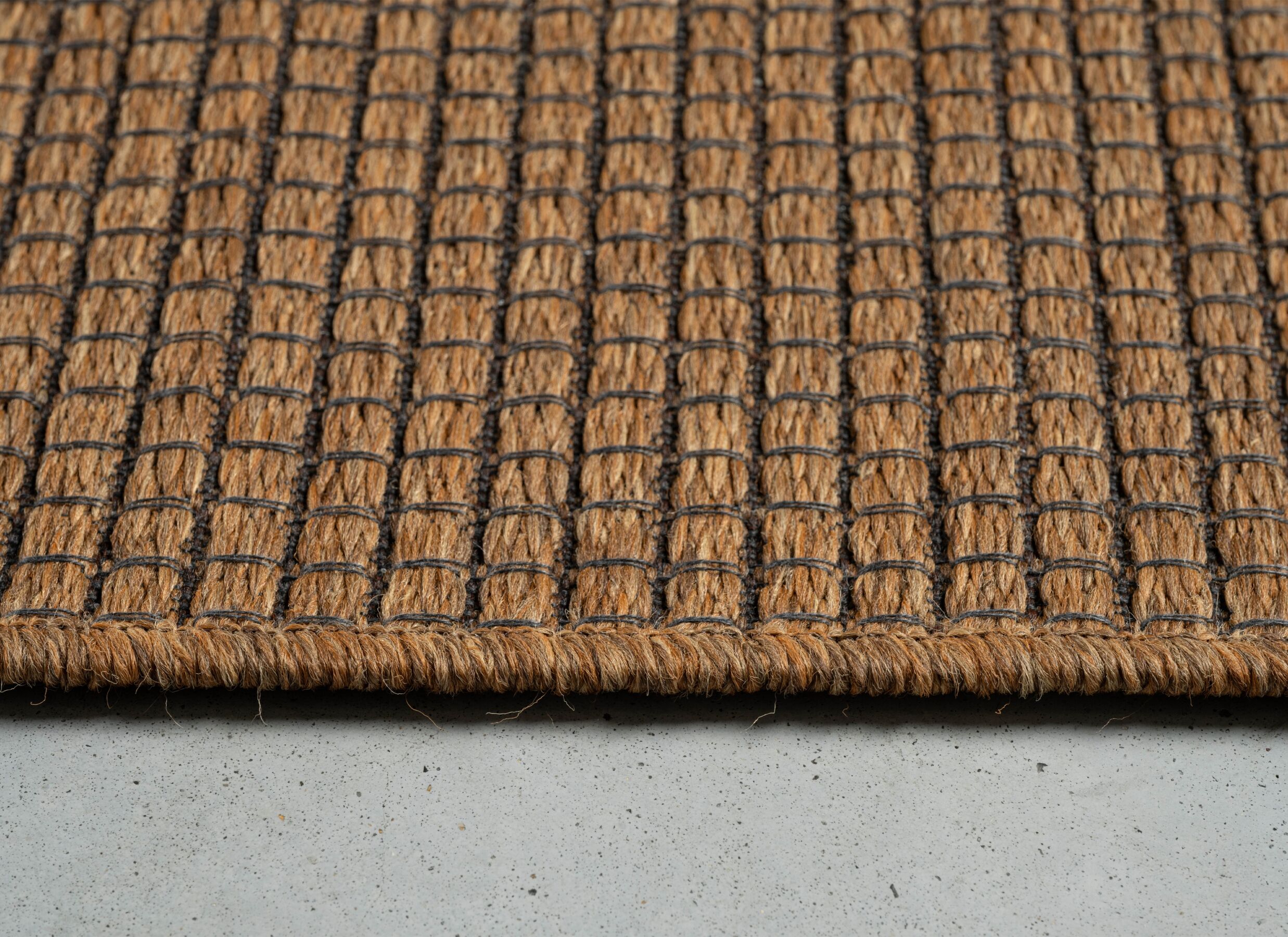 Detail - Tapis Brandon 200x290cm - polypropylène - marron