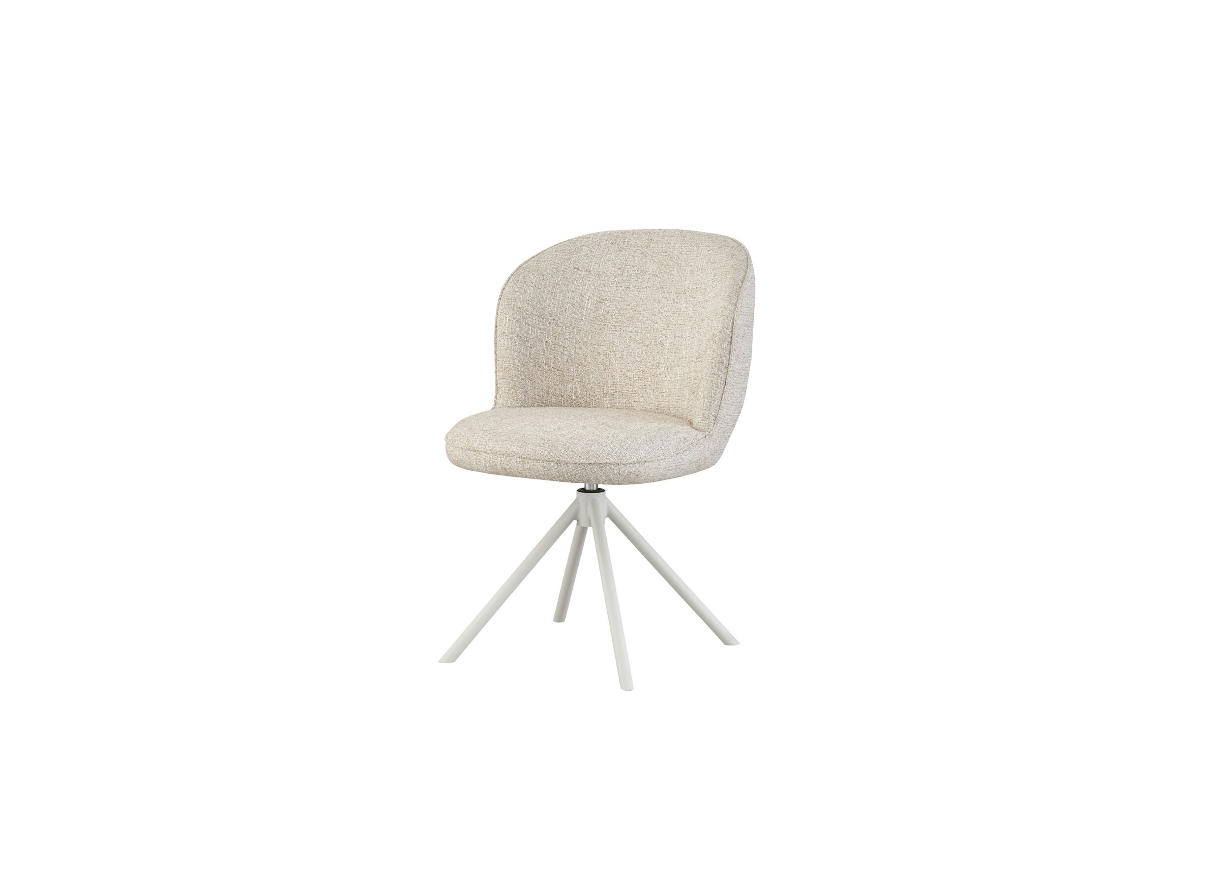 Hoofdfoto - Draaistoel Kappa 55x49x85cm - stof - beige