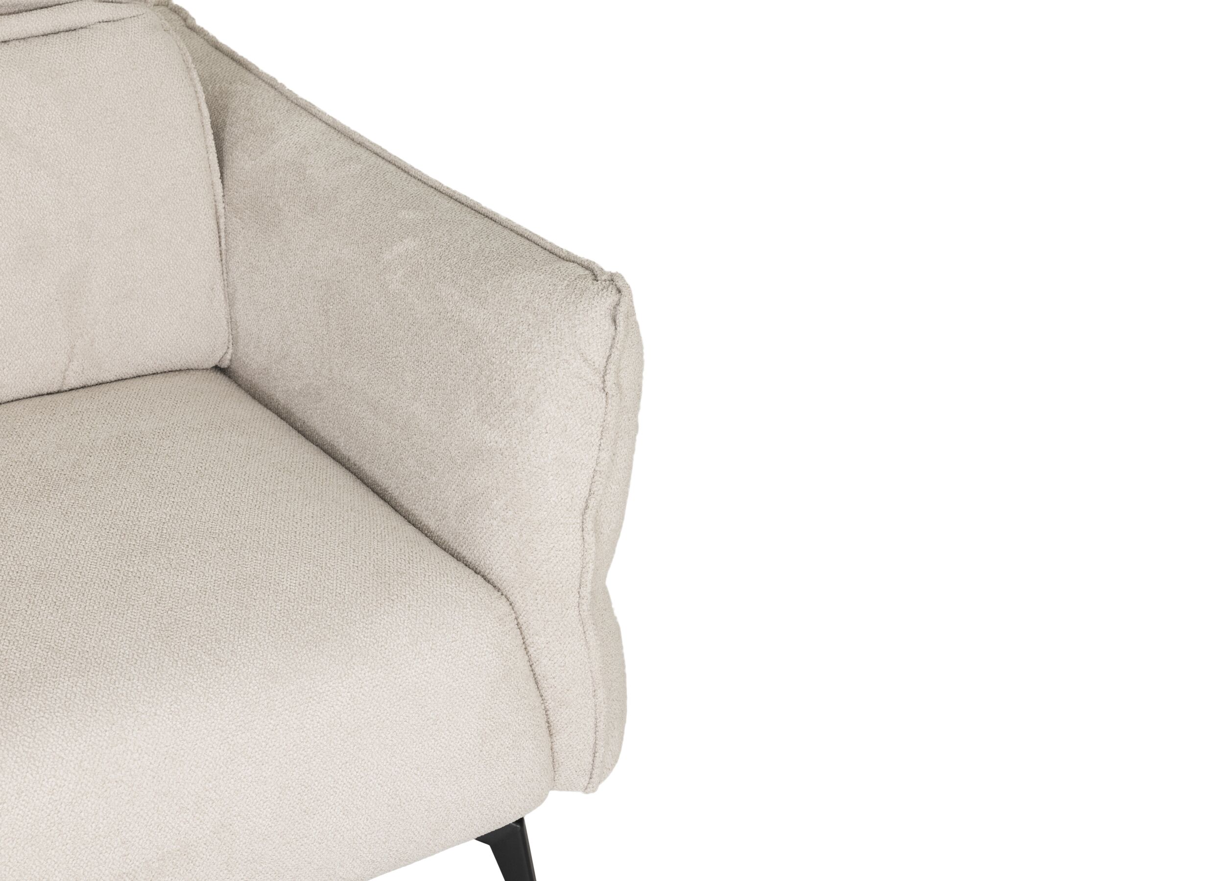 Detailfoto - Zetel Lando 1-zit - stof - off white