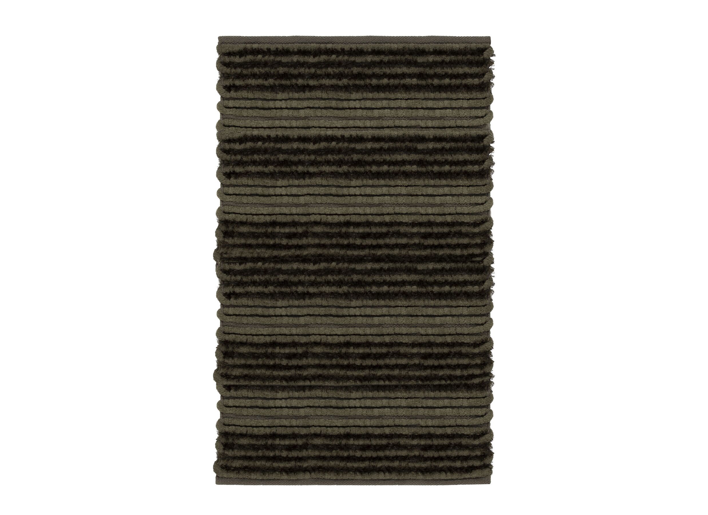 Plus Important - Tapis de bain Solange 70x120cm - polyester & coton - army green