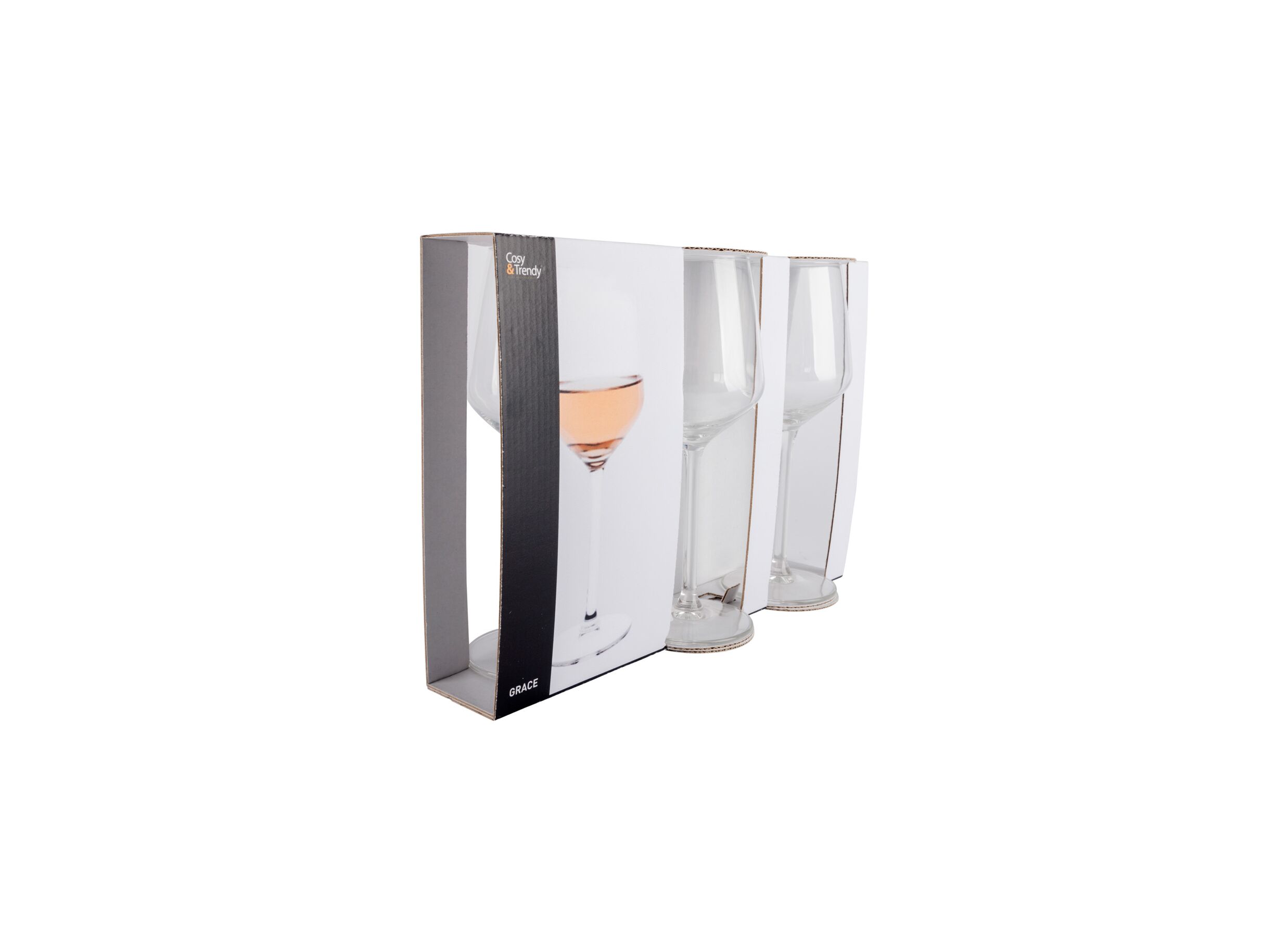 Verre à vin Grace 29cl - verre - transparent lot de 3