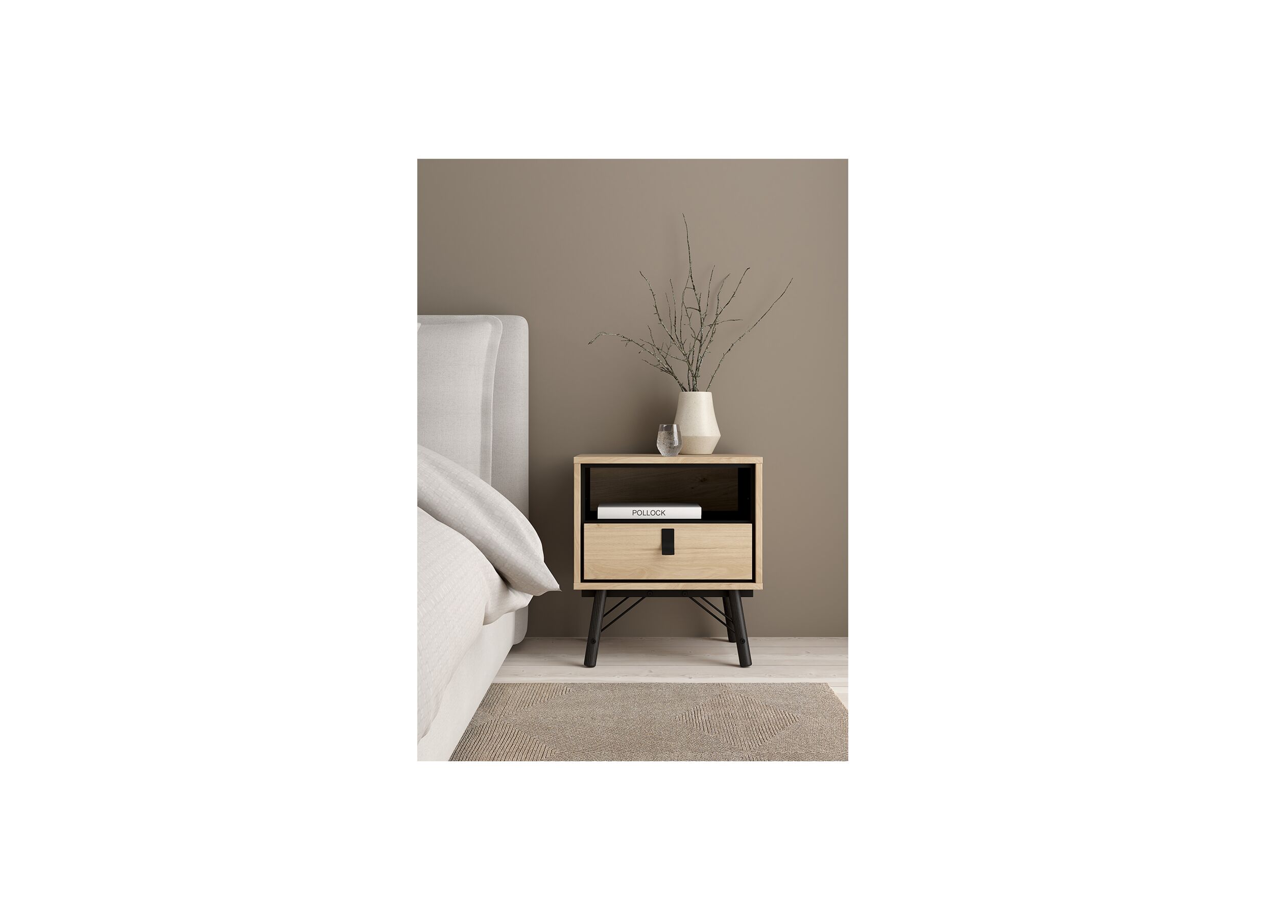 Foto ambiance - Table de chevet Ry 54x41x60cm