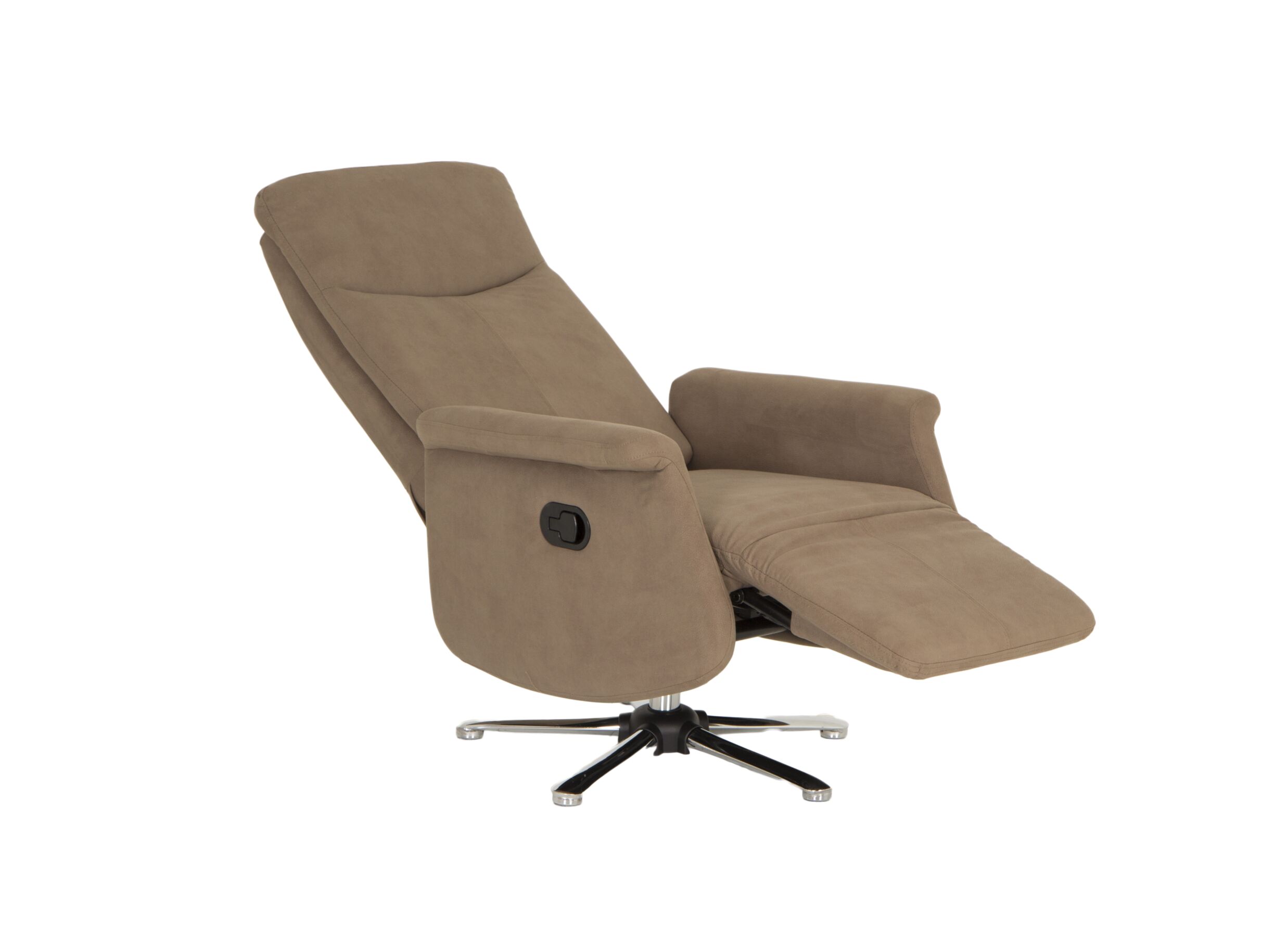Relaxzetel Camacho stof - lichtbruin