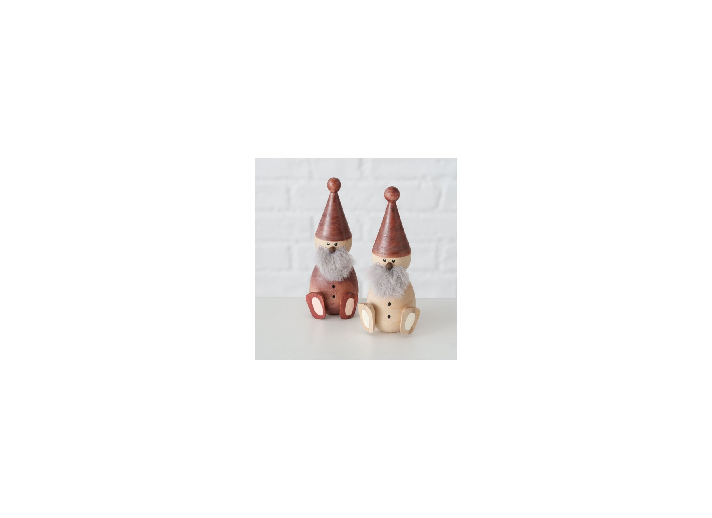 Aperçu - Figurine Santa Jürgo H10/12cm lot de 2