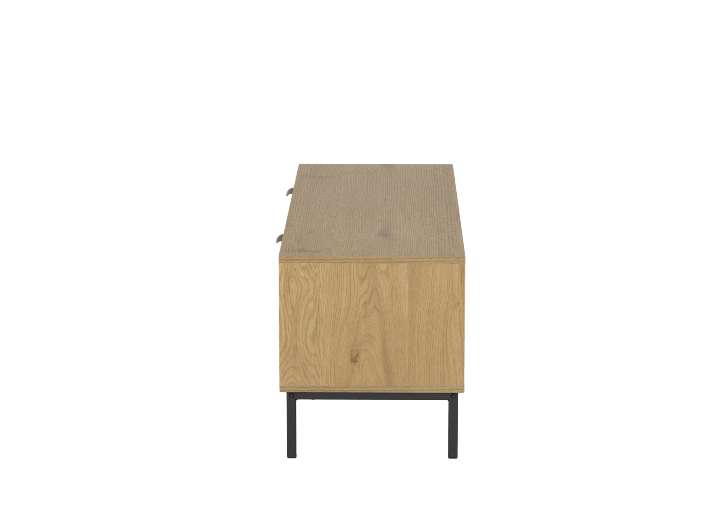 Overzichtsfoto - Tv-meubel Nevado 120cm - MDF melamine - wilde eik