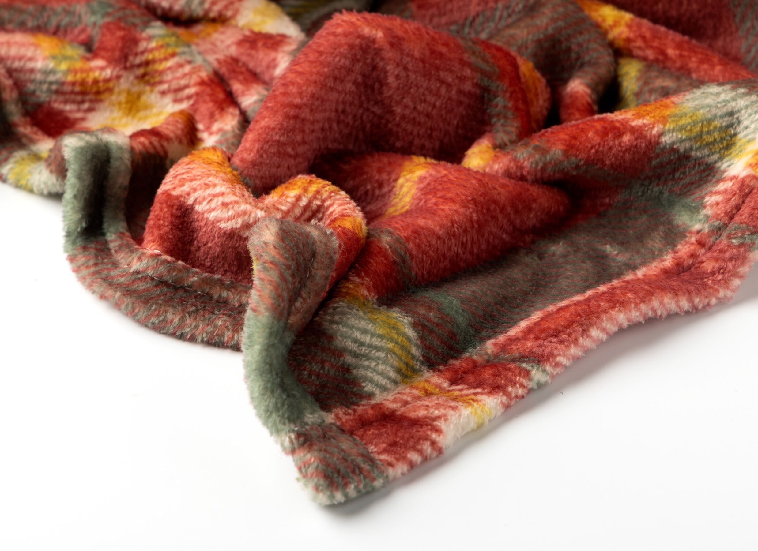 Detail - Plaid Taro 150x200cm - fibre de polyester - multicolor
