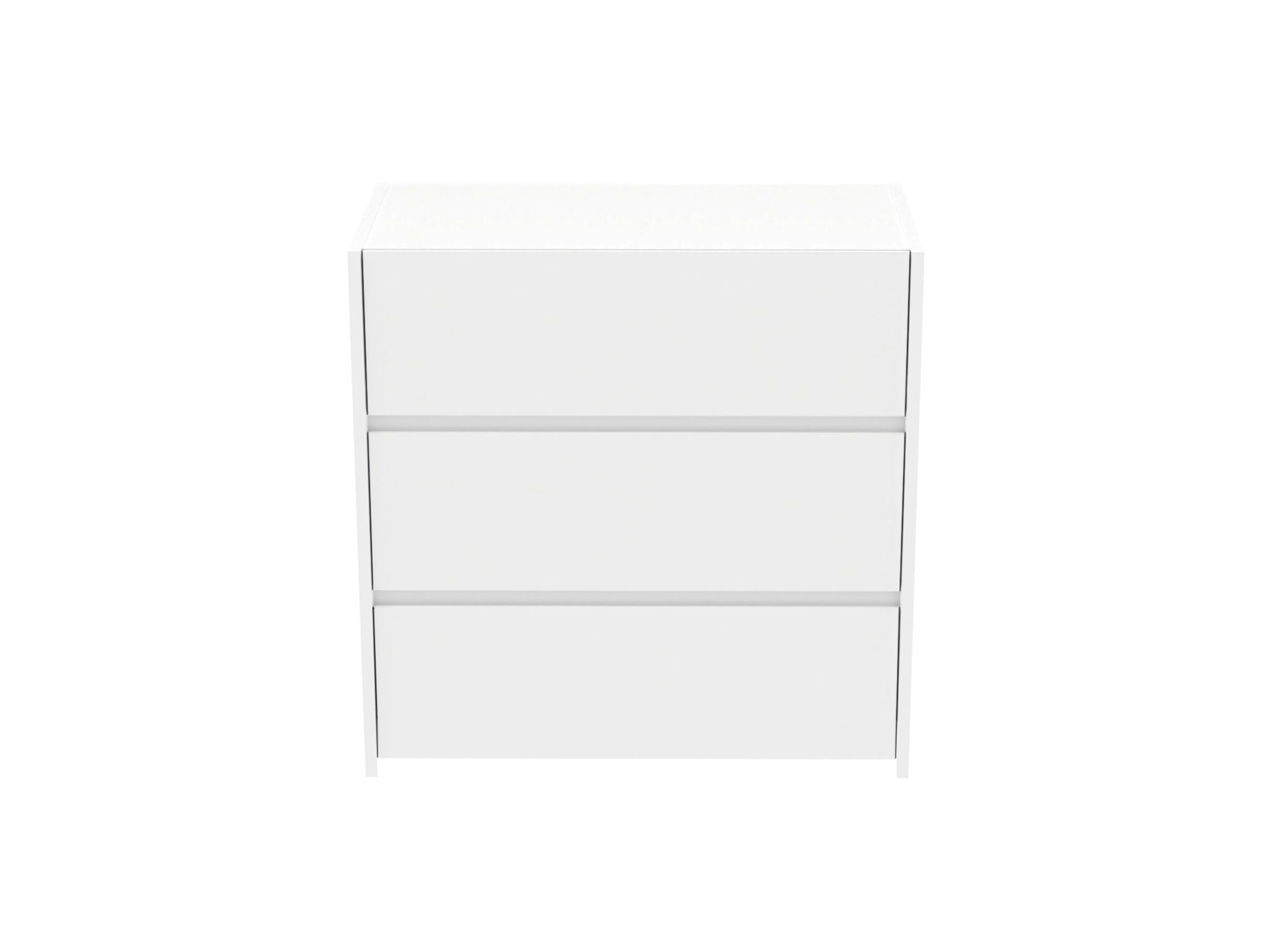 Overzichtsfoto - Ladekast Mosaik 80x40x81cm - decor - wit