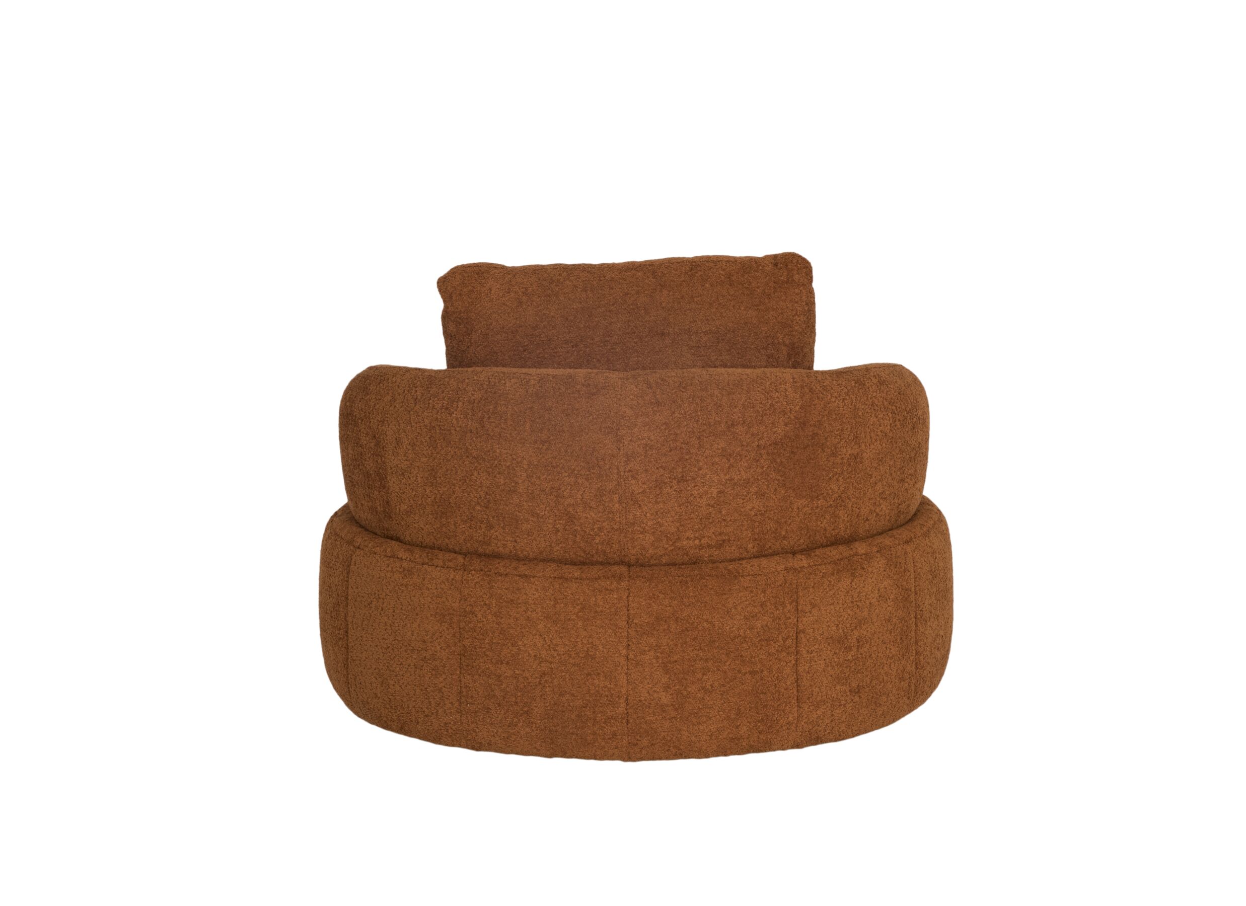Aperçu - Fauteuil pivotant Lepanto tissu - sunglow orange