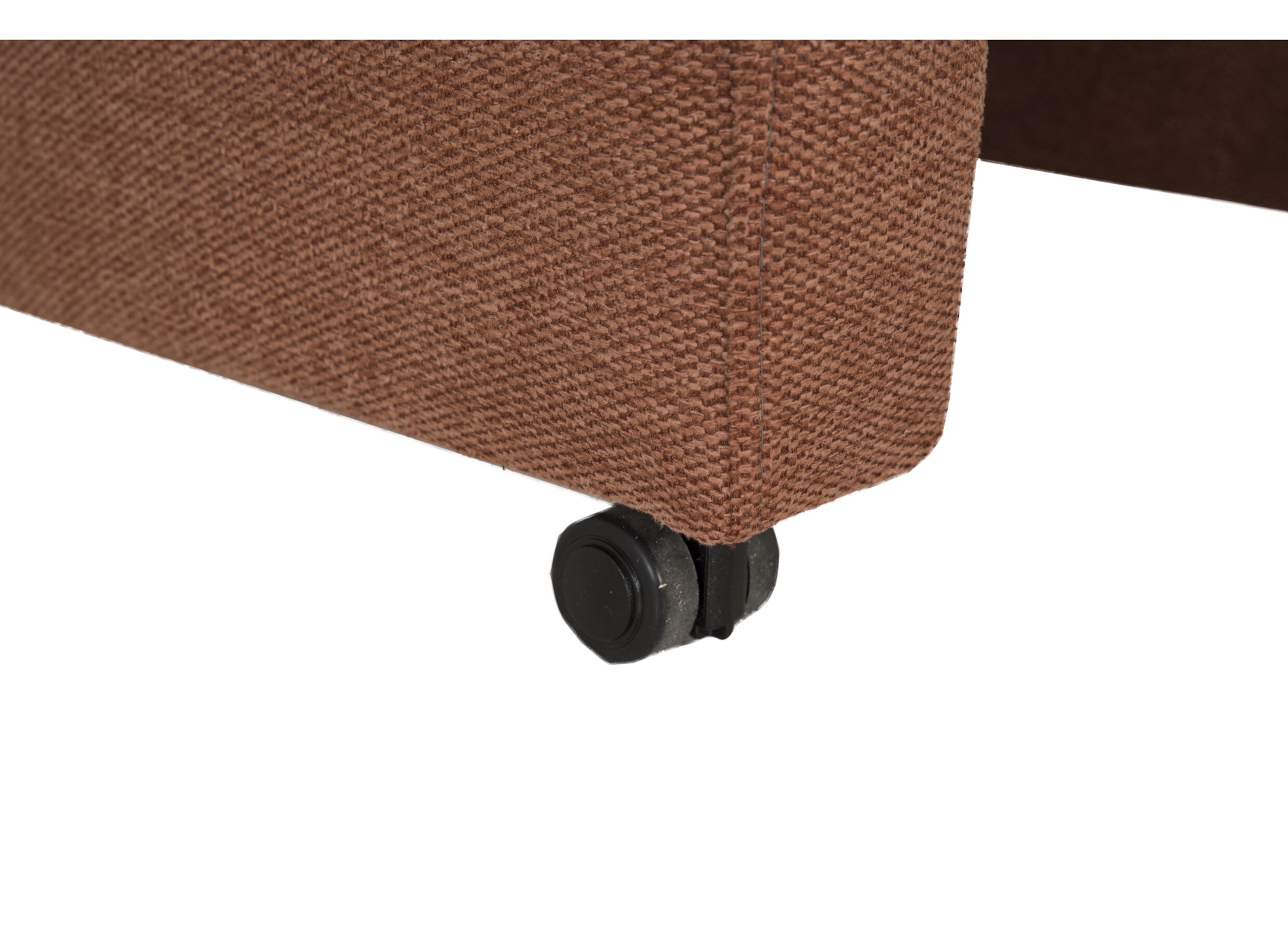 Detailfoto - Stoel Larissa 50x70x100cm - stof - bruin