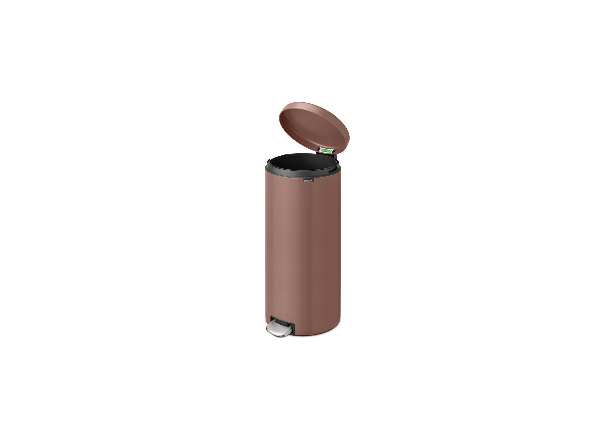 Aperçu - Poubelle à pédale Newicon Brabantia 30L satin taupe