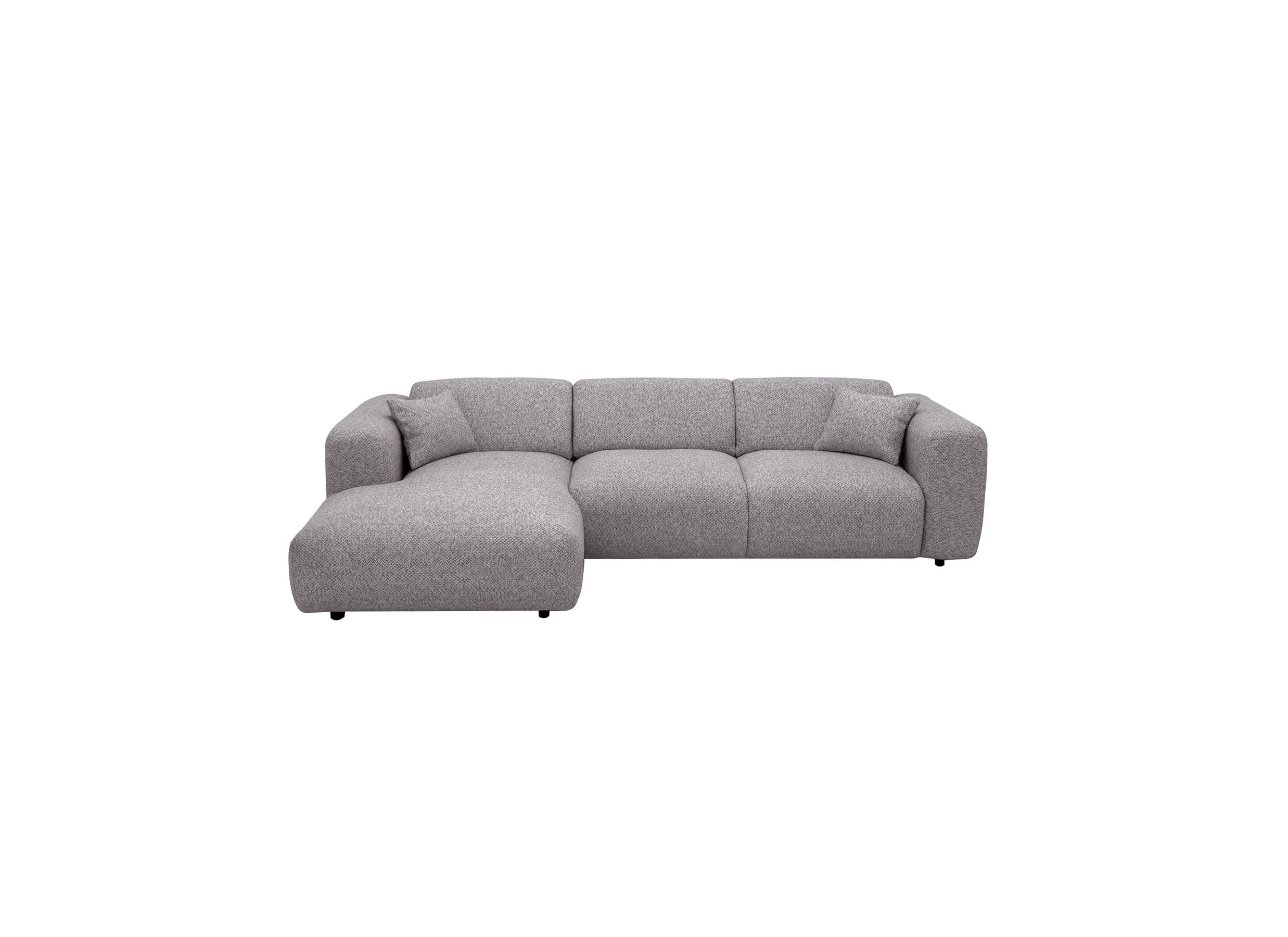 Overzichtsfoto - Hoeksalon Cloud 280x165cm - stof - antraciet